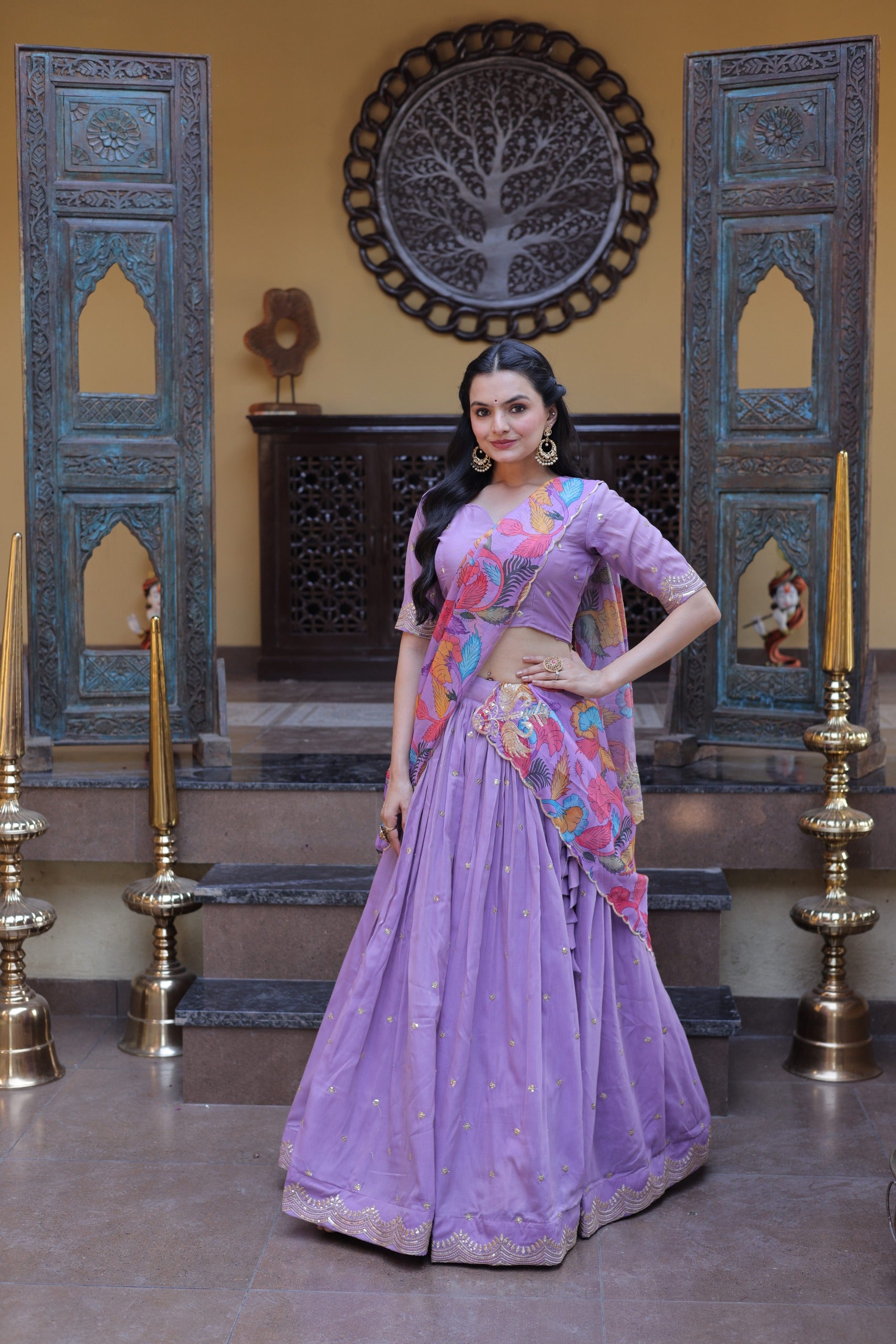 Avanthika: Half Sarees