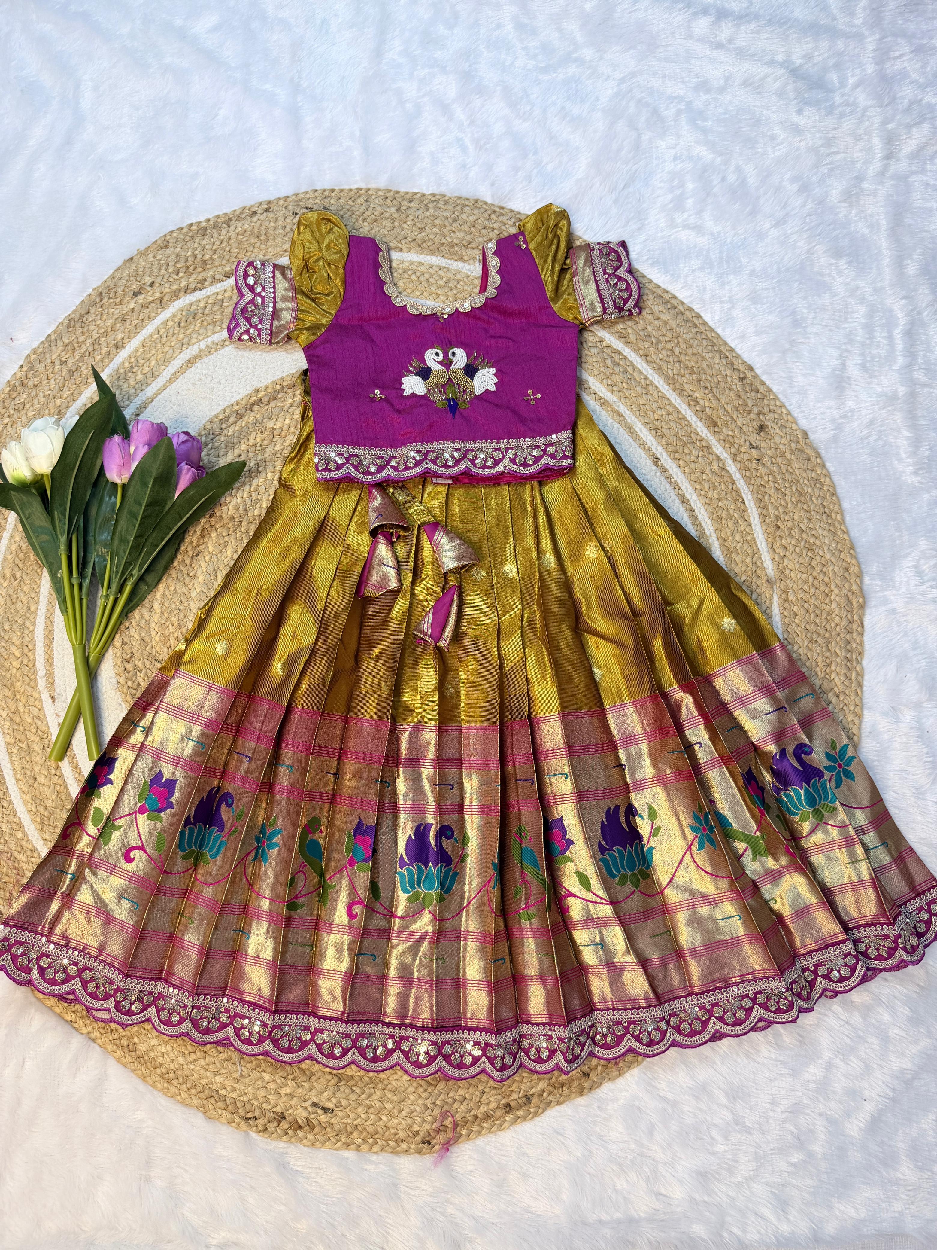 Cute Buttabomma : Kids Lehenga 💕