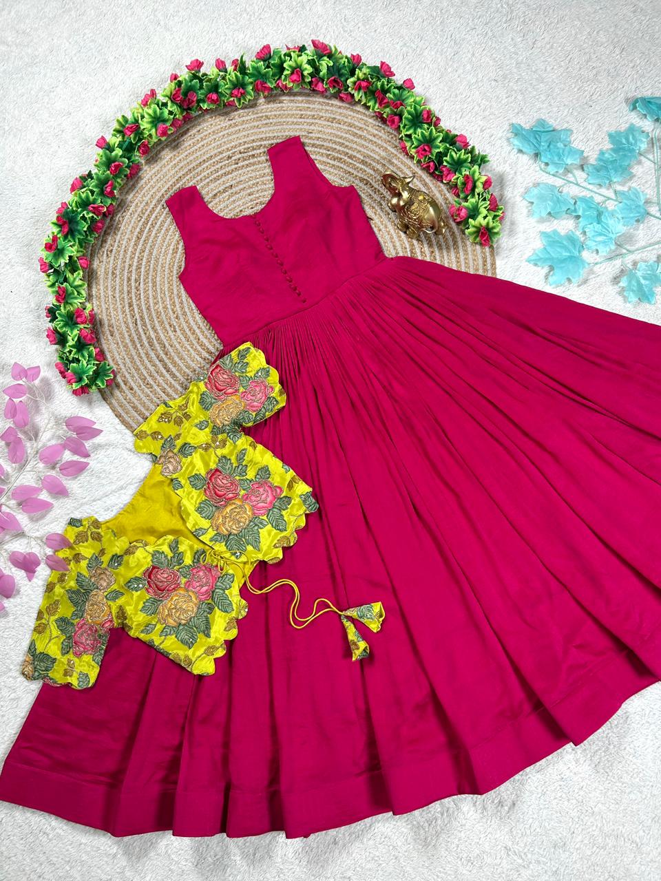 Trending Floral Frock 💕