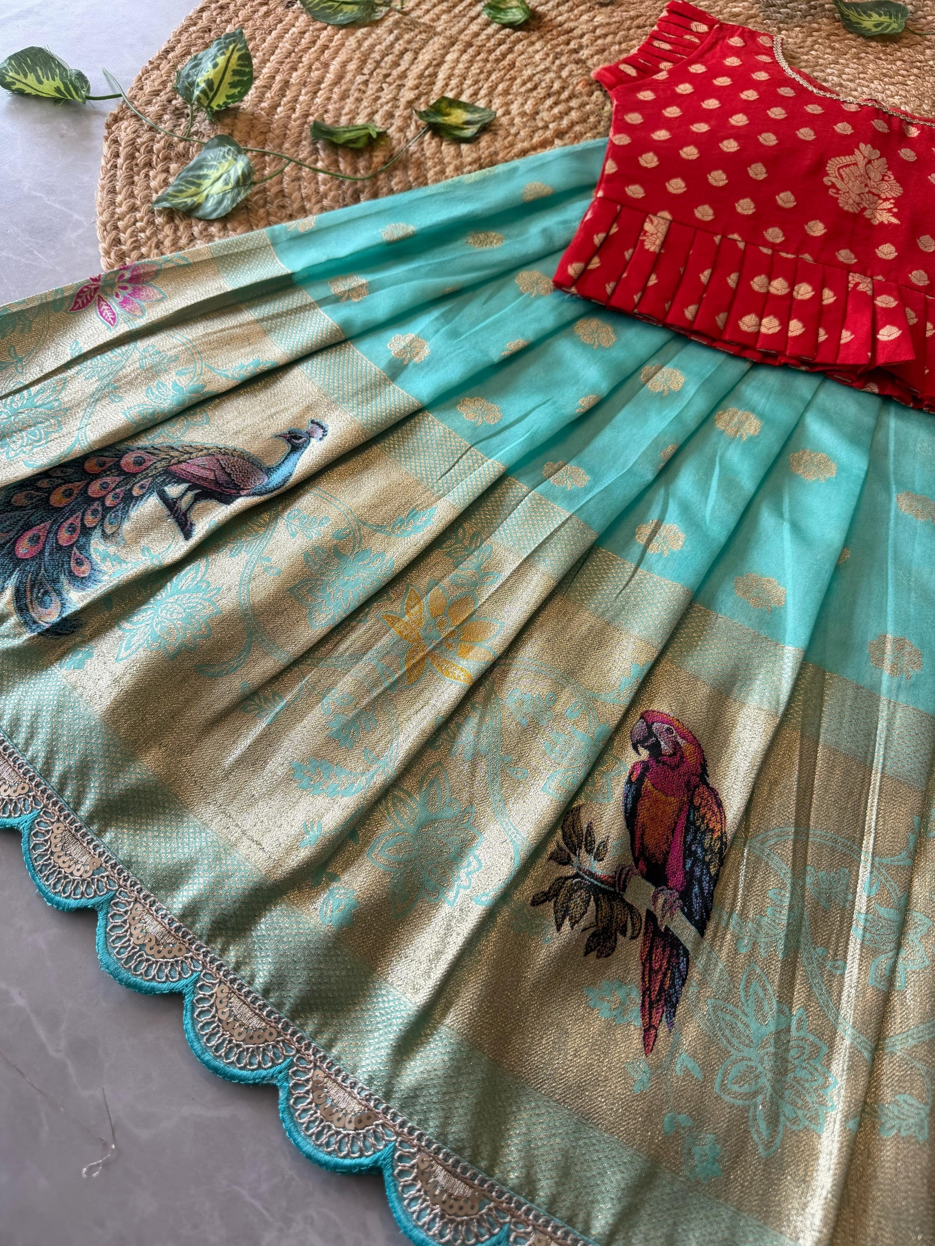 Ethnic kids lehengas