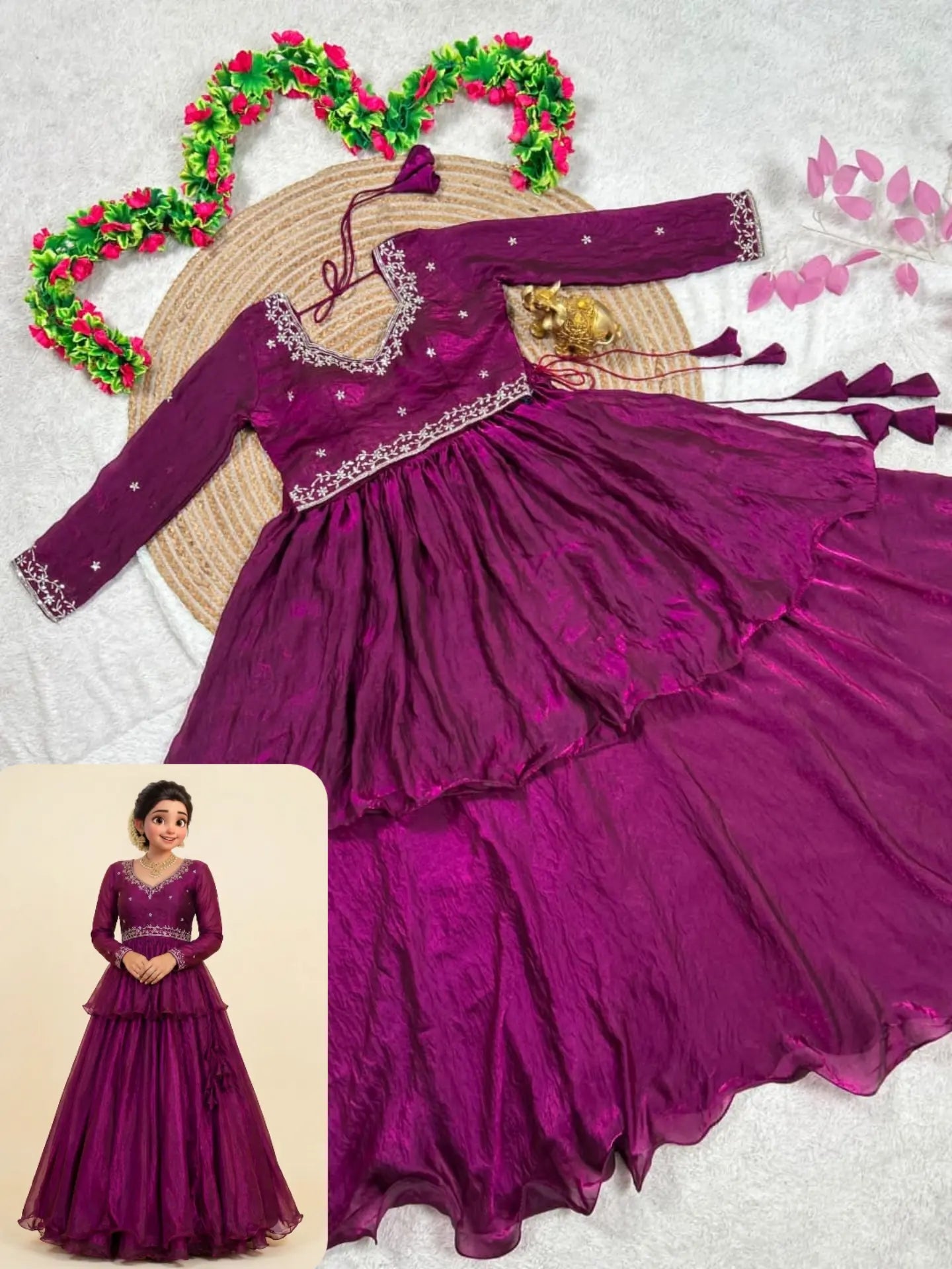 Saira : 3 in one Style dress