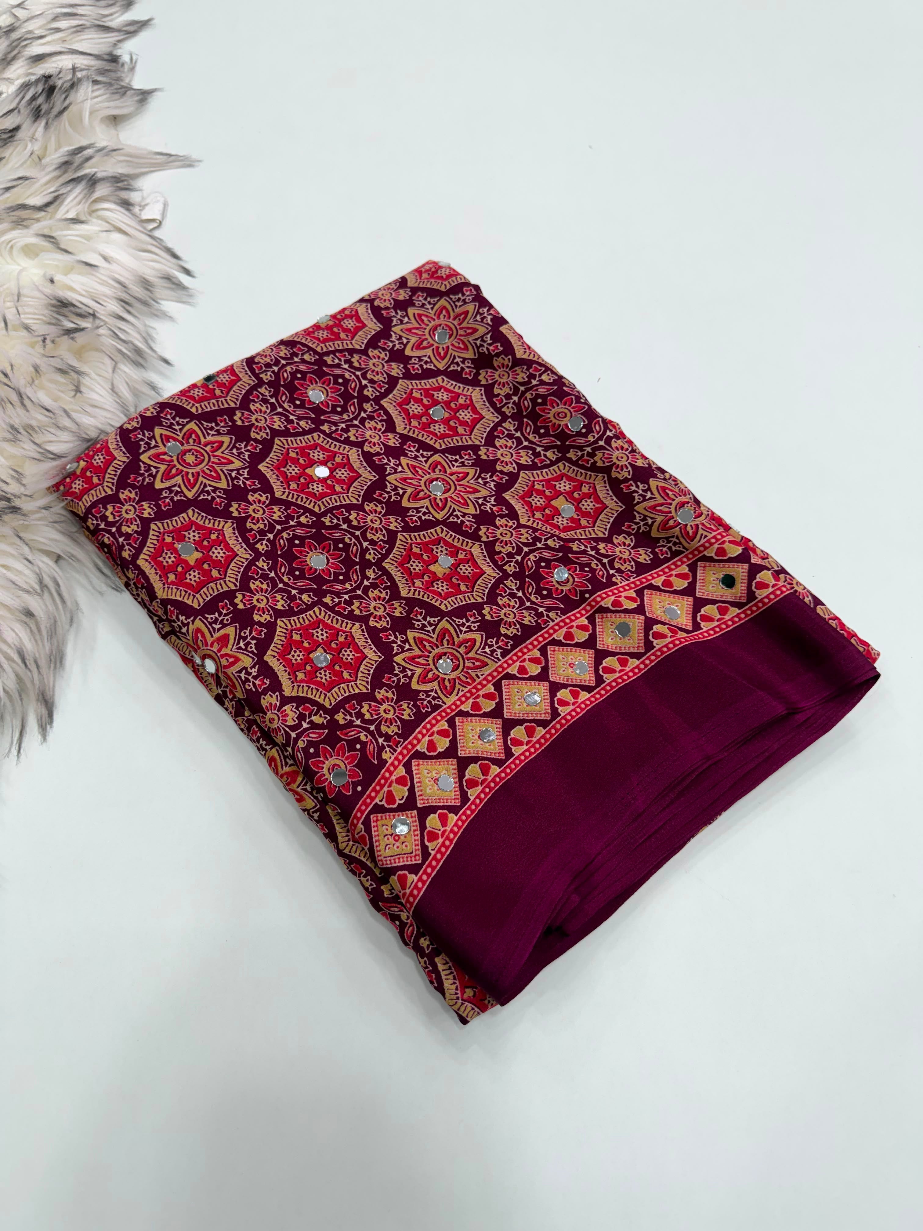 Anshu 5 ❤️ Ajrak Sarees