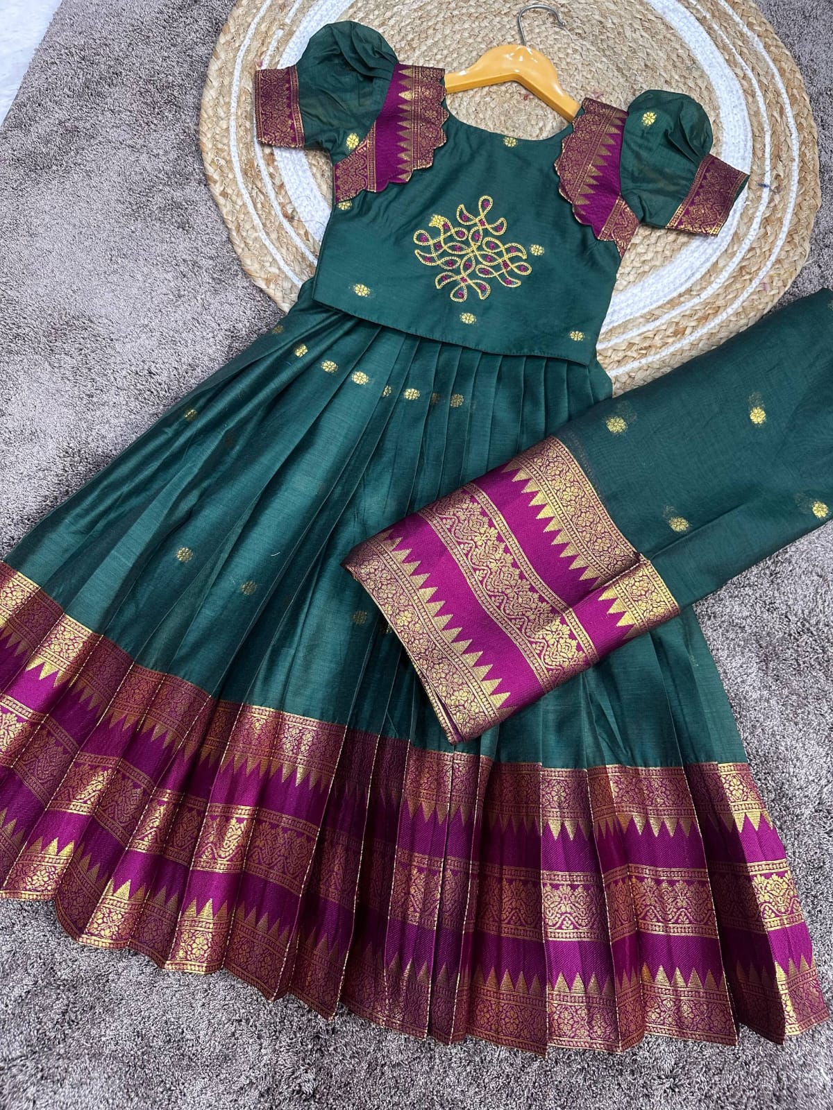Komali half saree