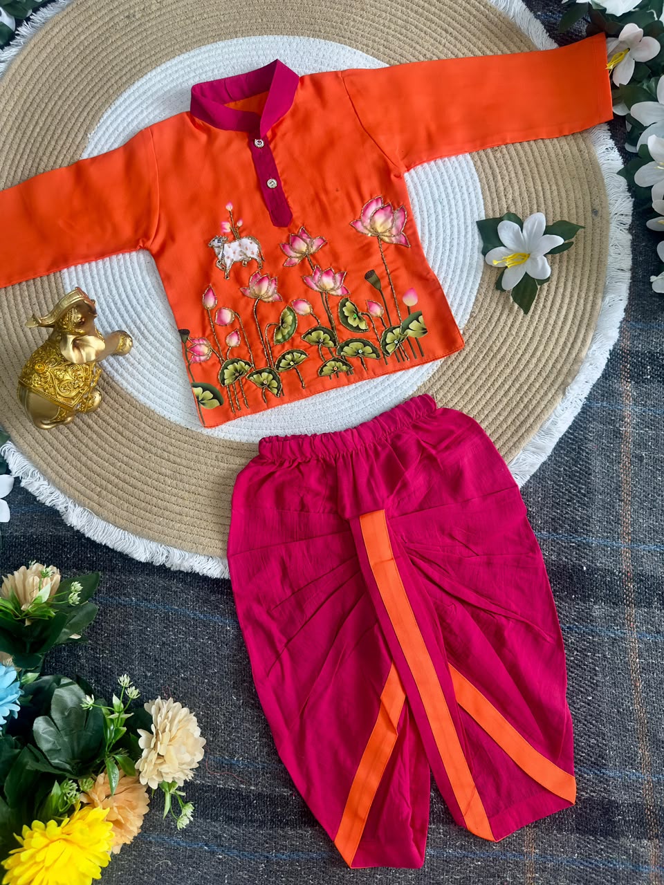 Kushal - Boy Kids Dhoti and kurta
