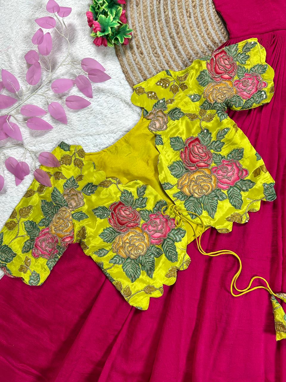 Trending Floral Frock 💕