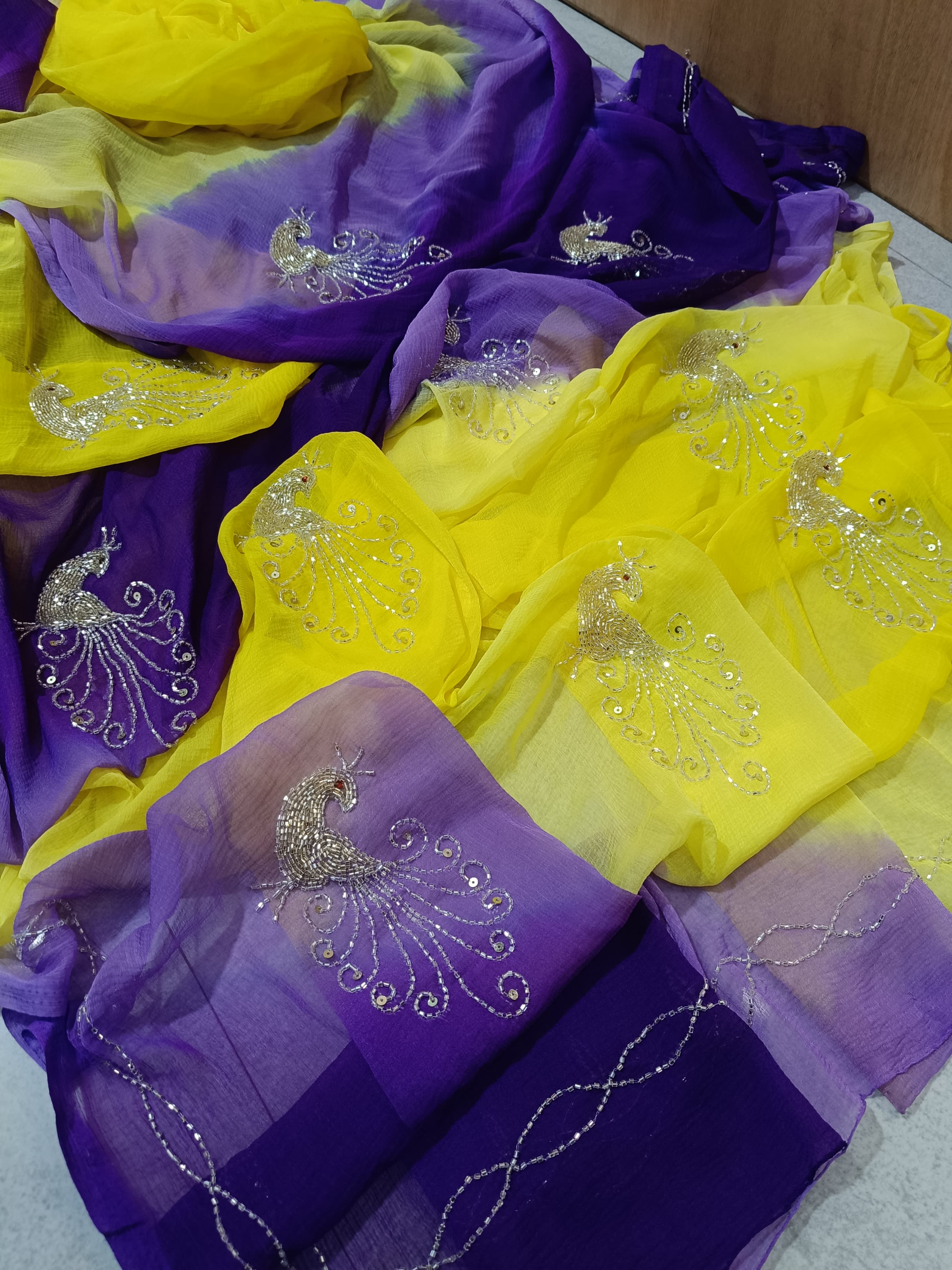 Chiffon sarees