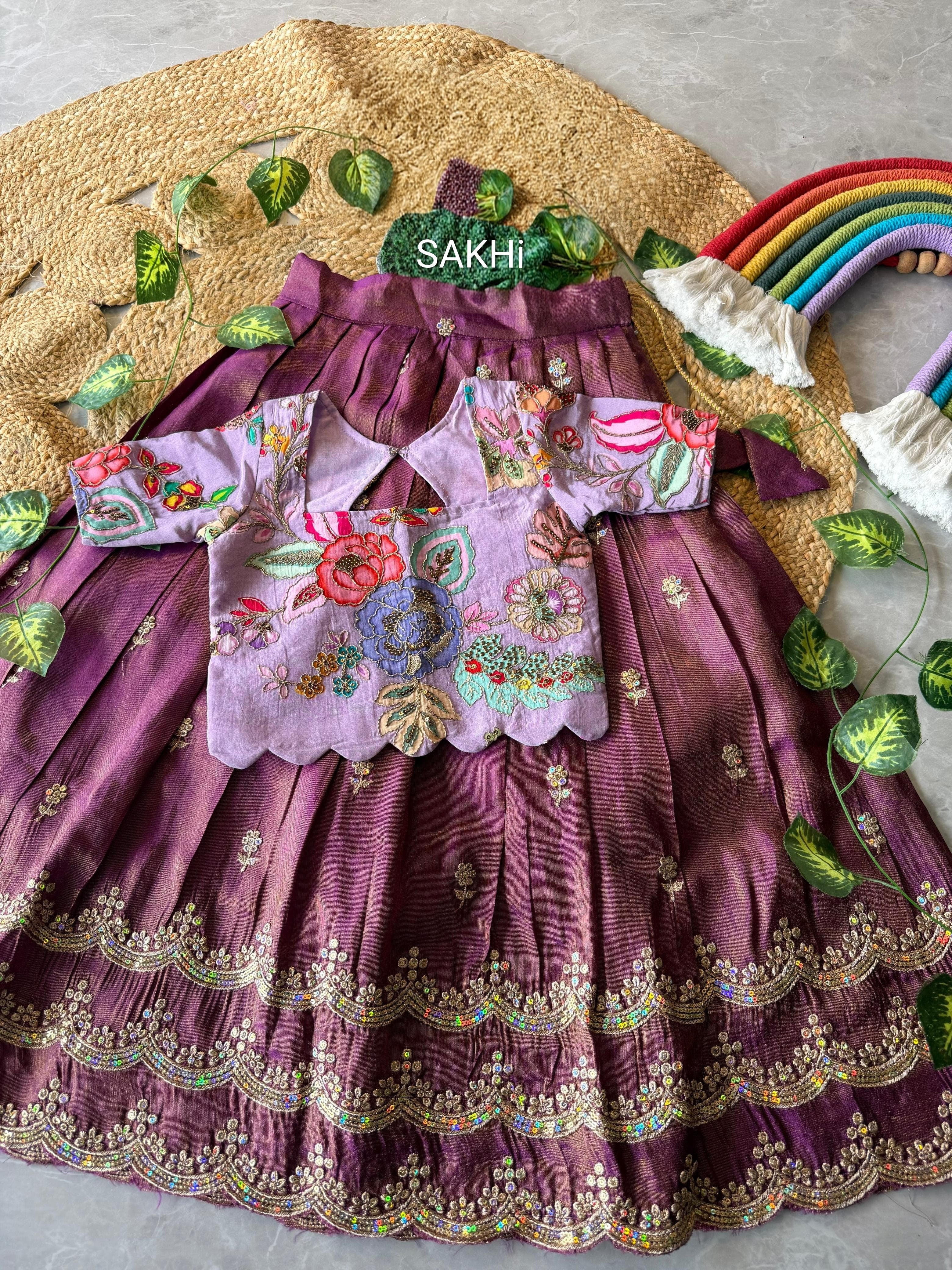 Vayyari Bhama : Kids Lehenga 💕