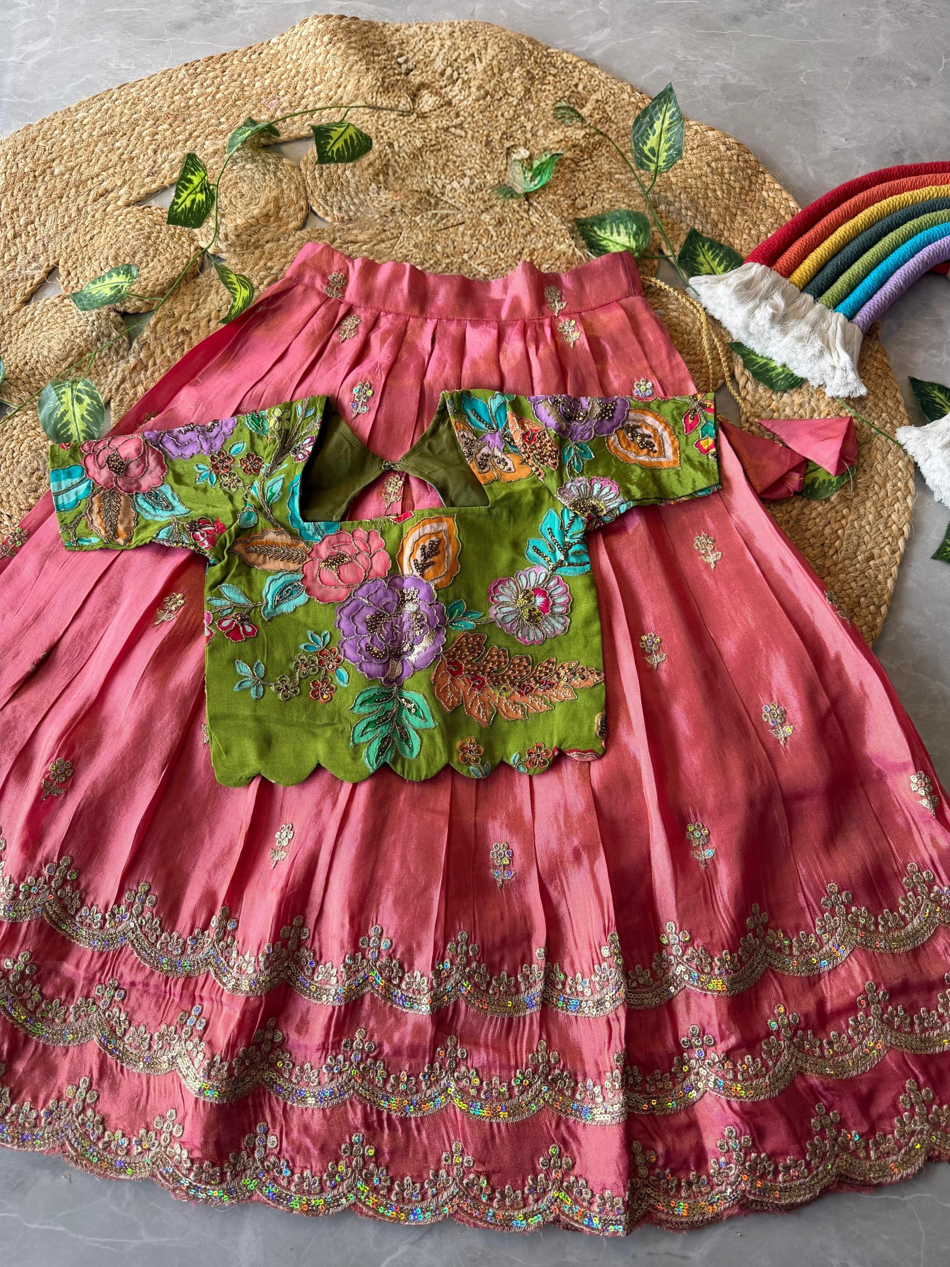 Vayyari Bhama : Kids Lehenga 💕