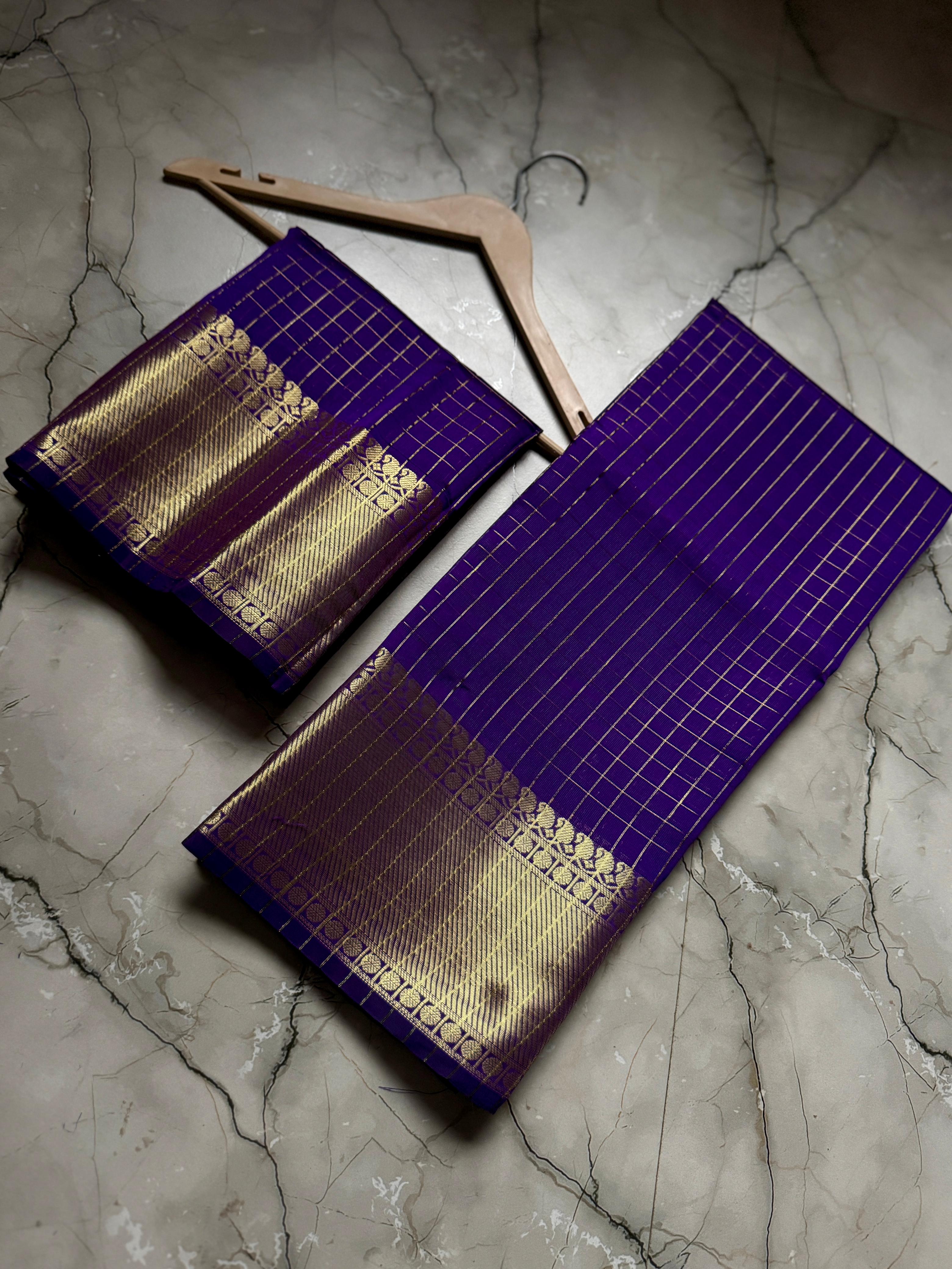 Celebrity Banarasi Semi silk saree