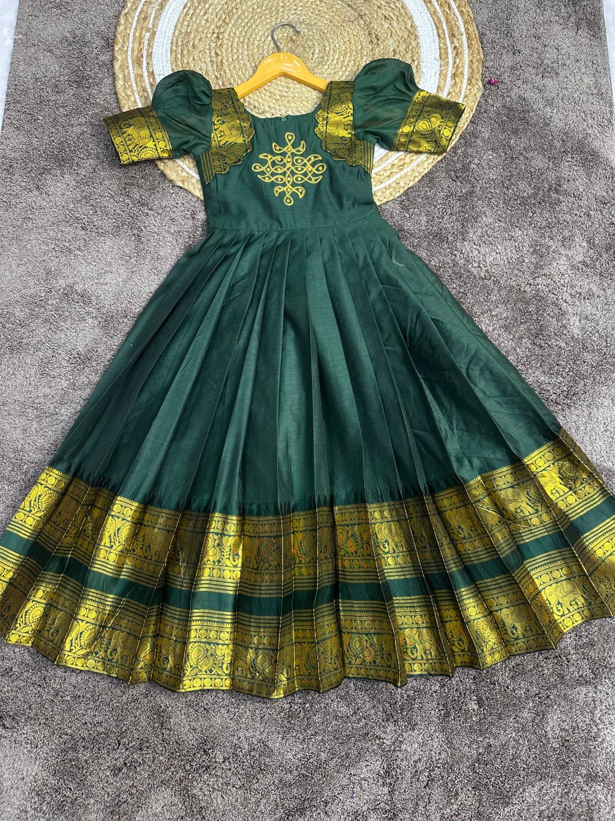 Komali: Kolam Design frocks