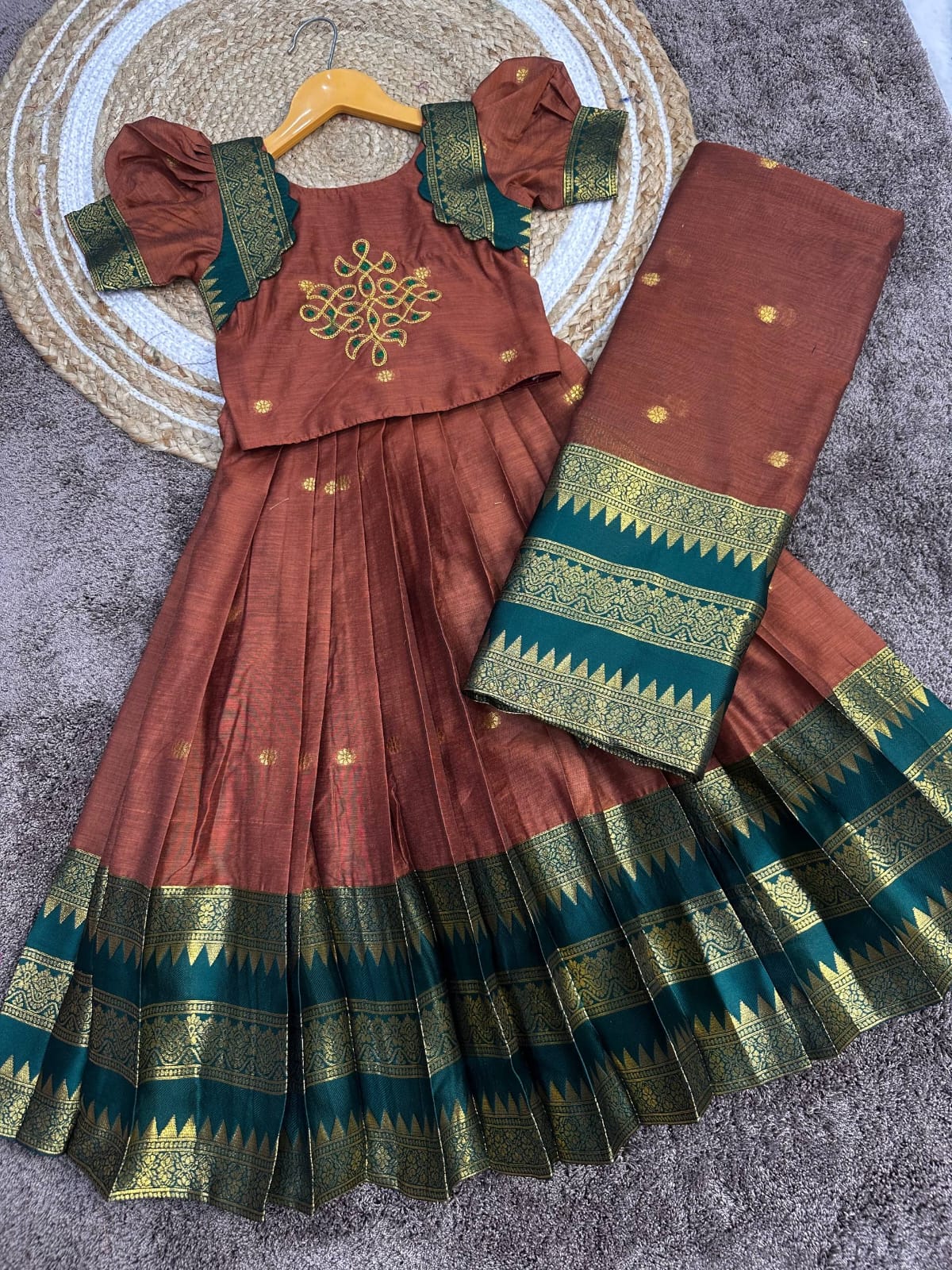 Komali half saree