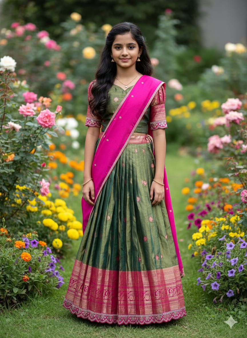 Kids Traditional Lehenga