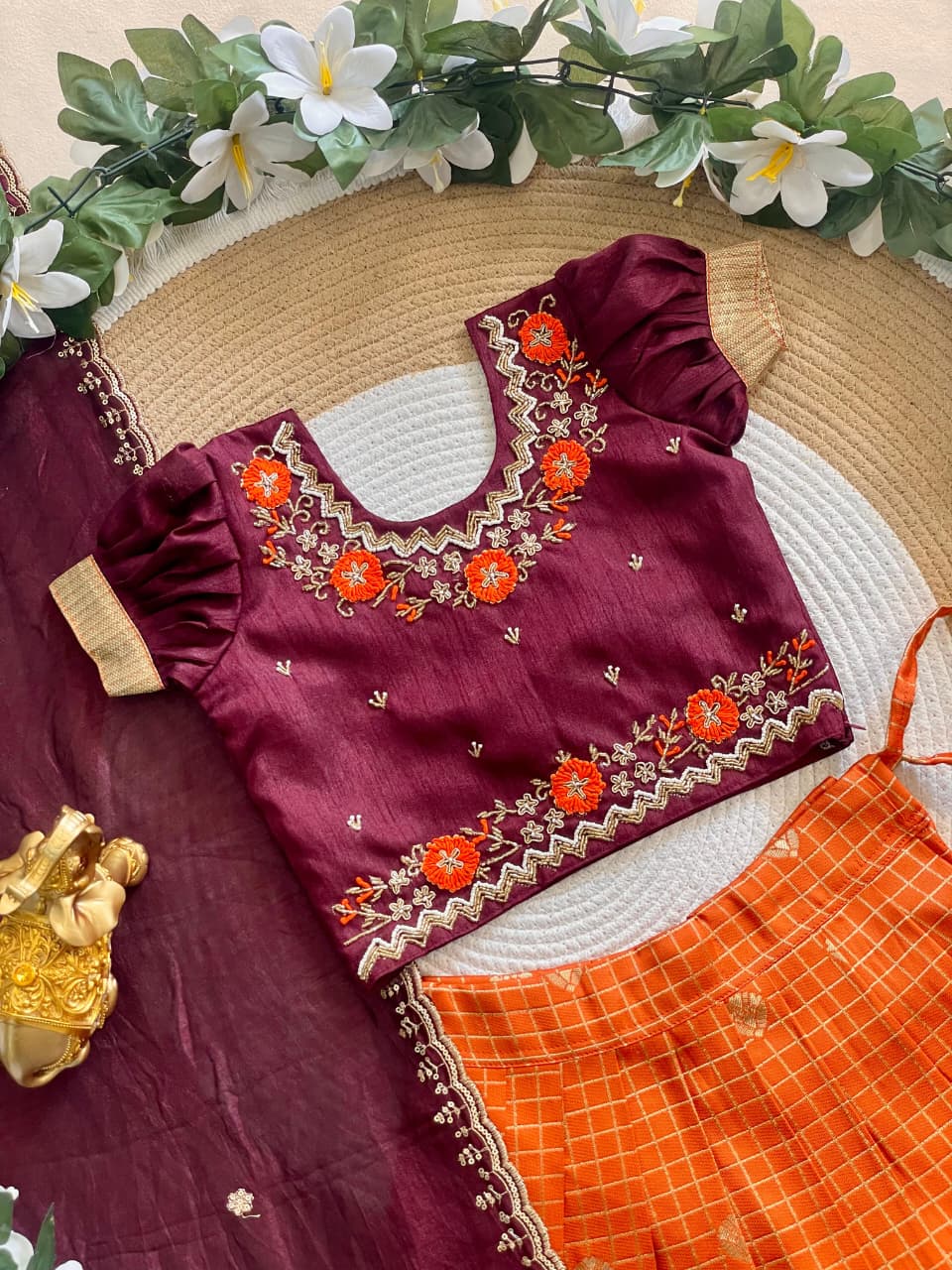 Missamma: Kids half saree