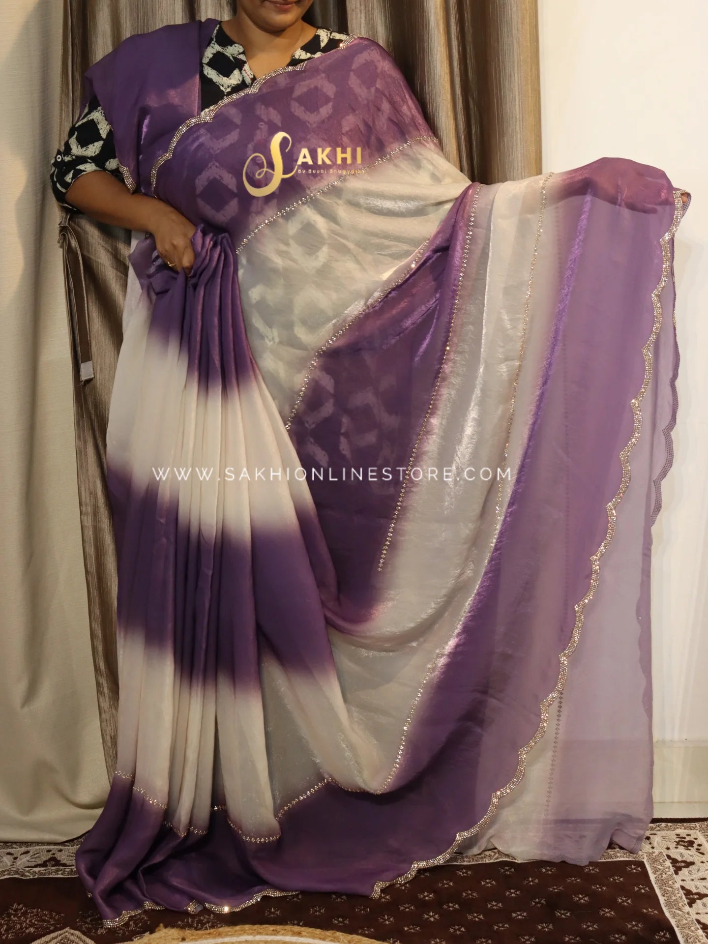 Rose Milk sarees 💕