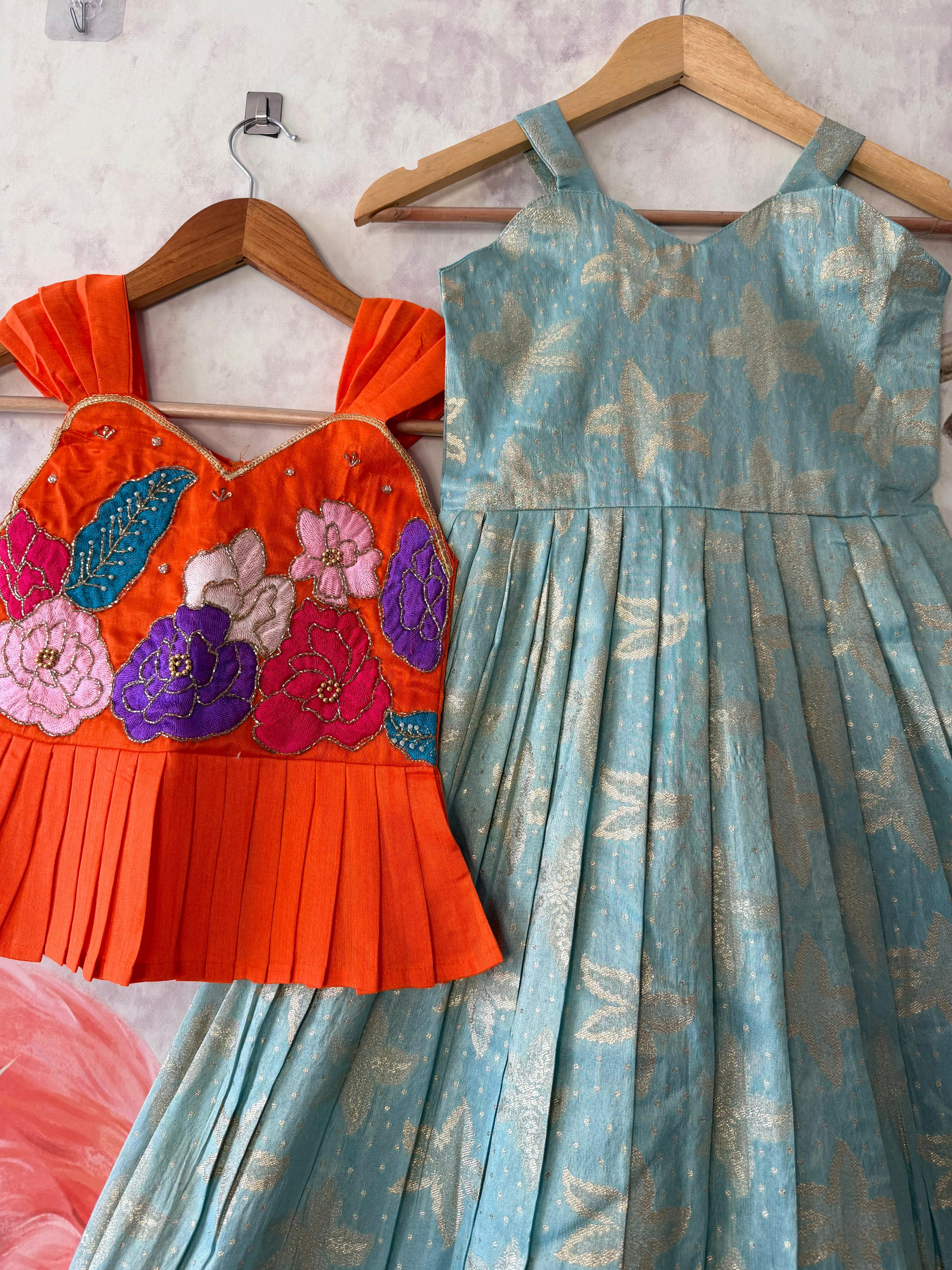 Diya : 2 In One kids Frock 💕