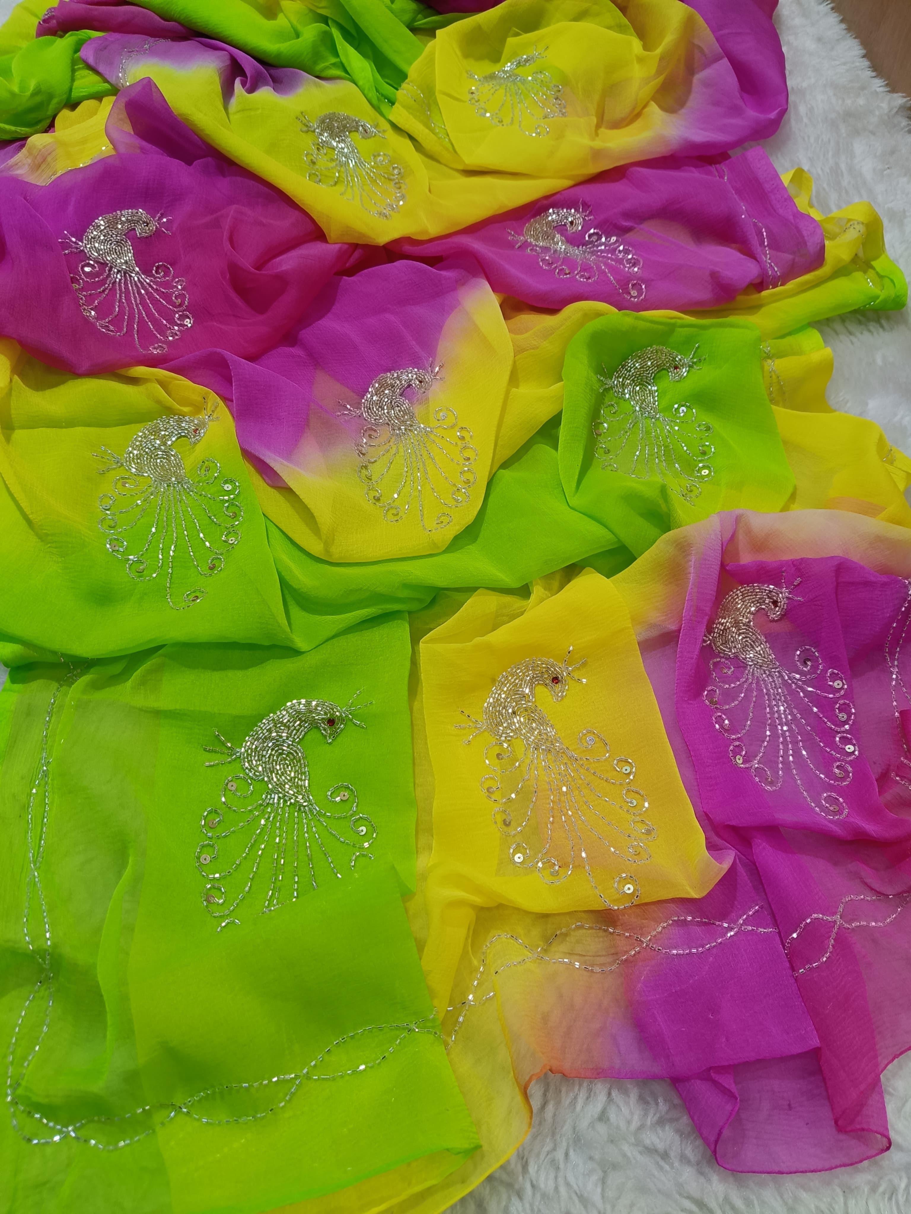 Chiffon sarees