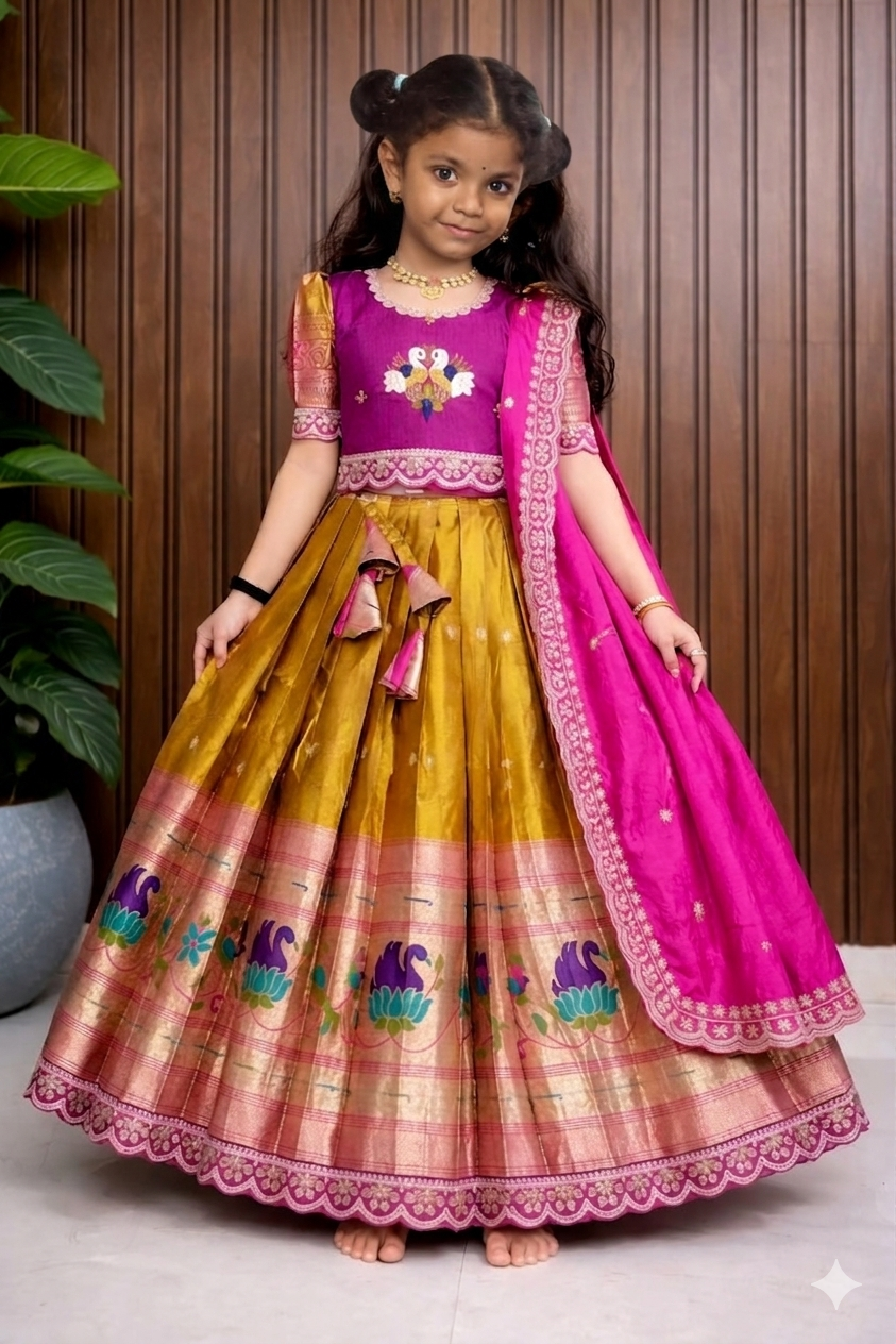 Cute Buttabomma : Kids Lehenga 💕