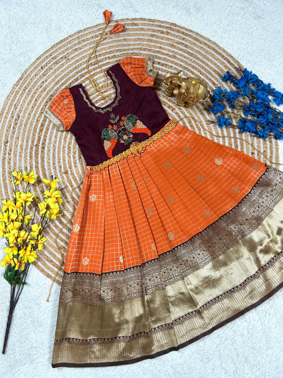 Nidhi : Traditional frocks