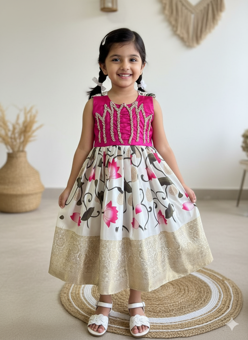 Fusion fashionista frock