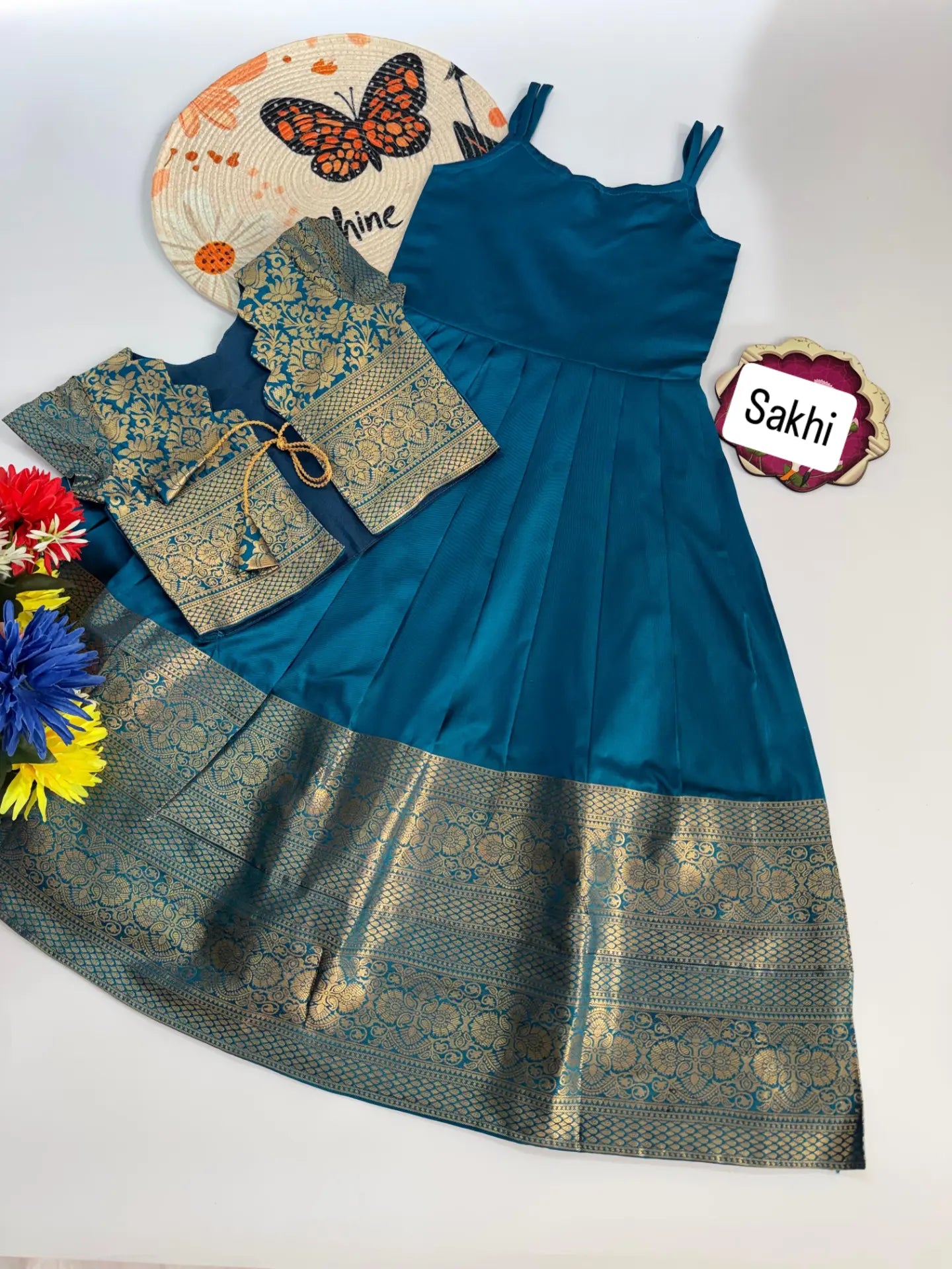 Kids 2 In One traditional frocks 💕
