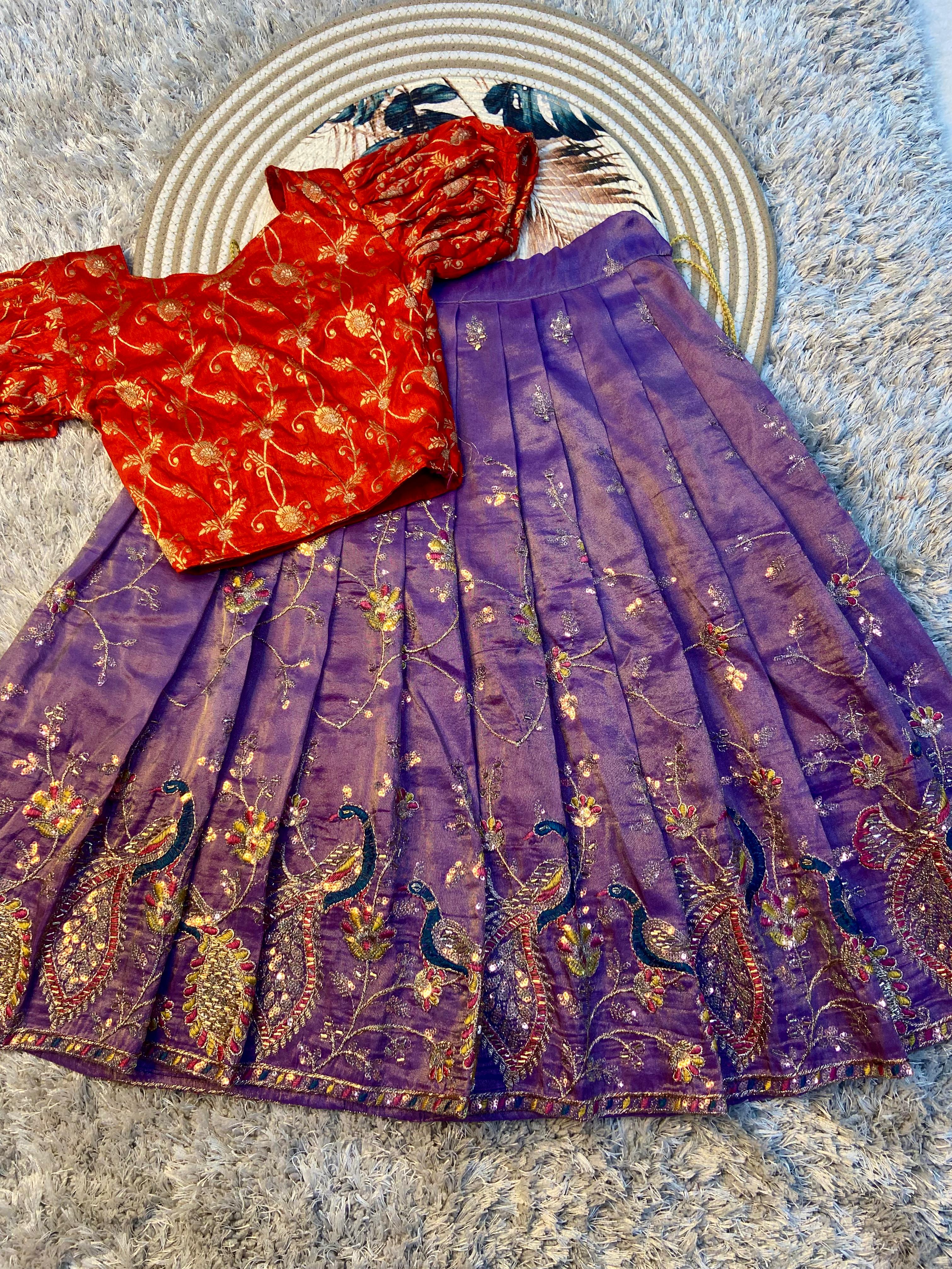 Sayra : Kids lehengas
