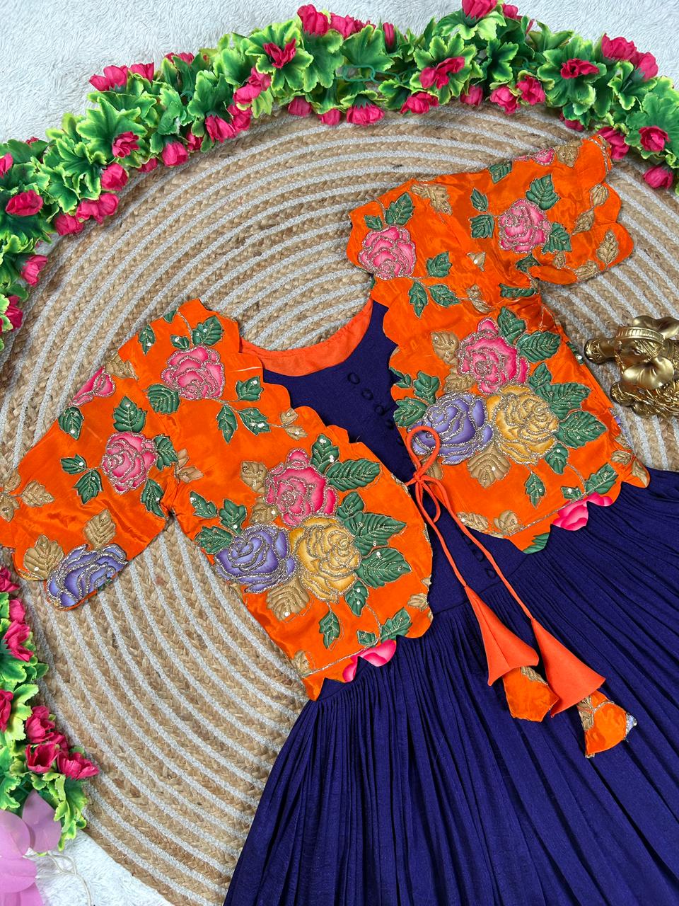 Trending Floral Frock 💕