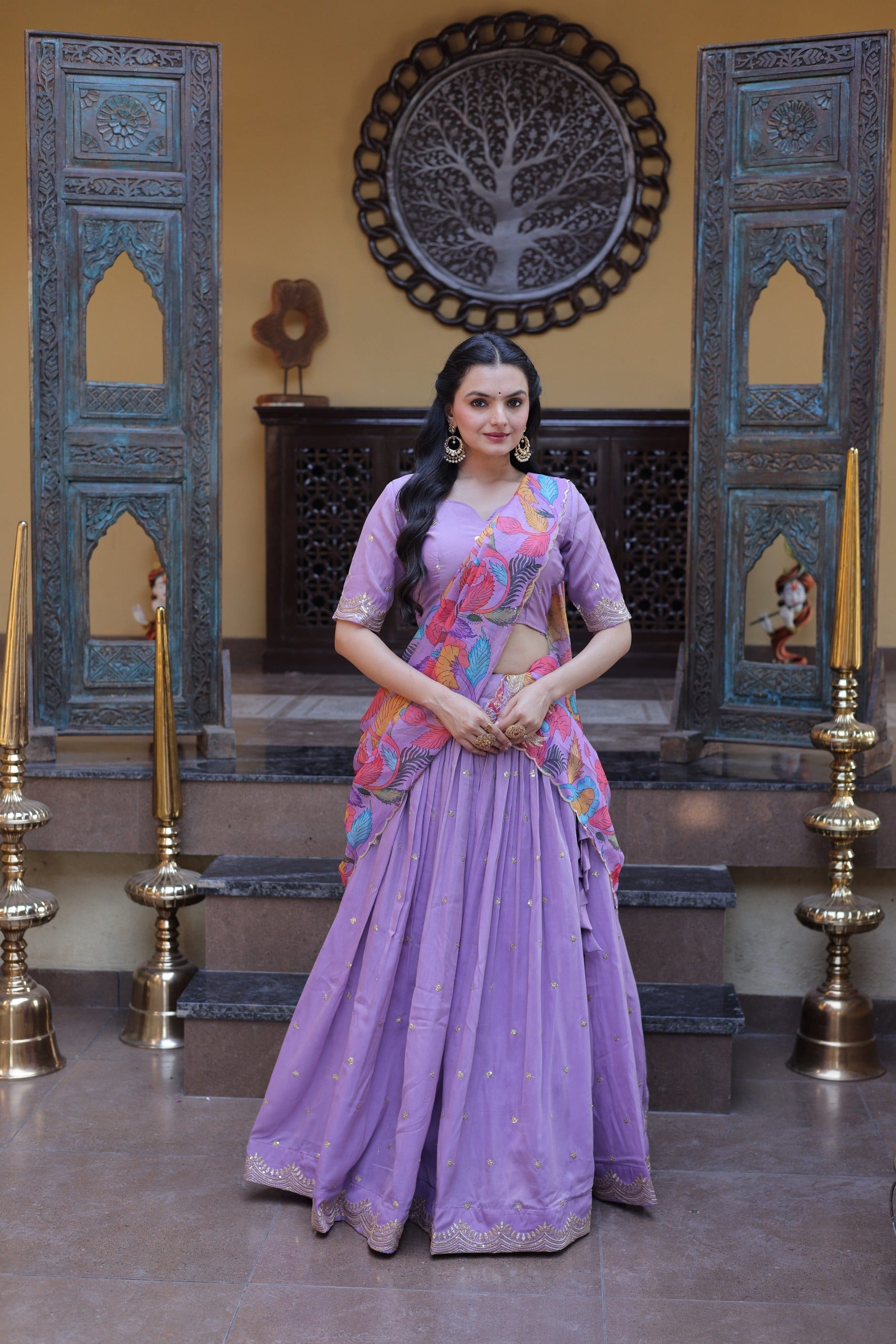 Avanthika: Half Sarees