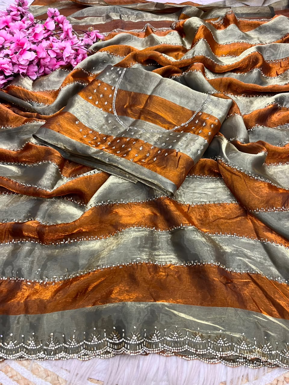 Rosy : designer sarees 💕