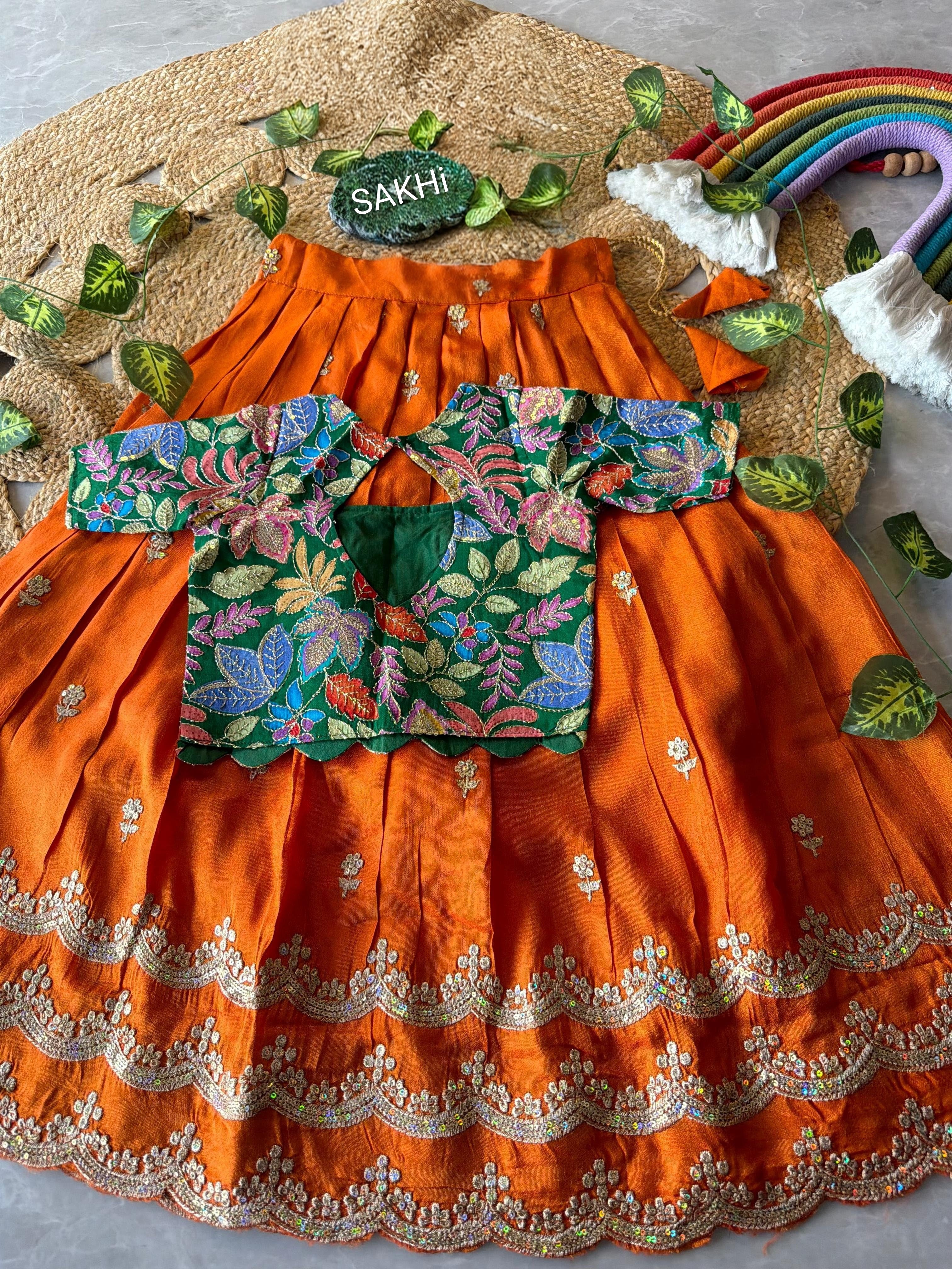 Vayyari Bhama : Kids Lehenga 💕