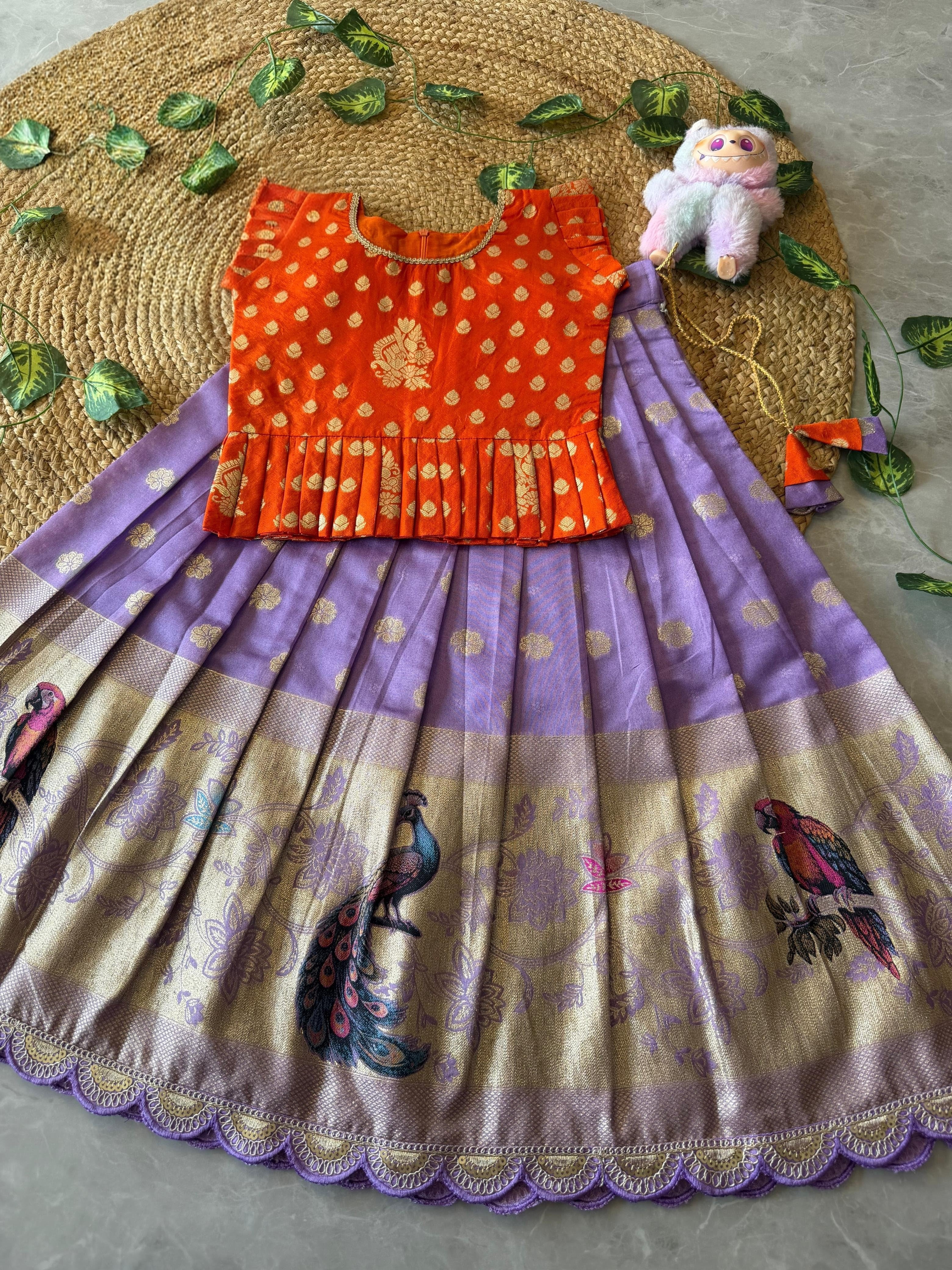 Ethnic kids lehengas