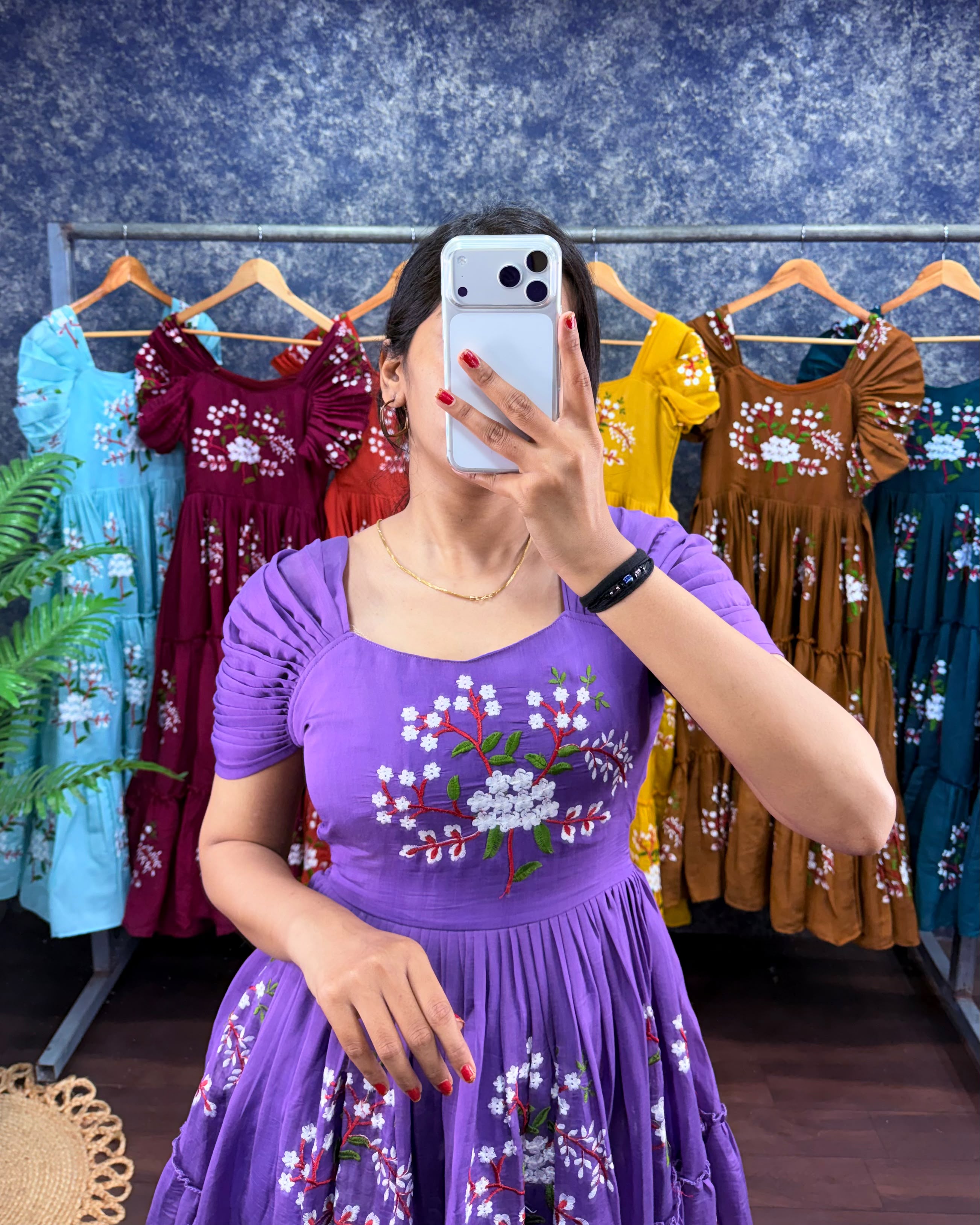 Liya : Pure mul cotton frocks