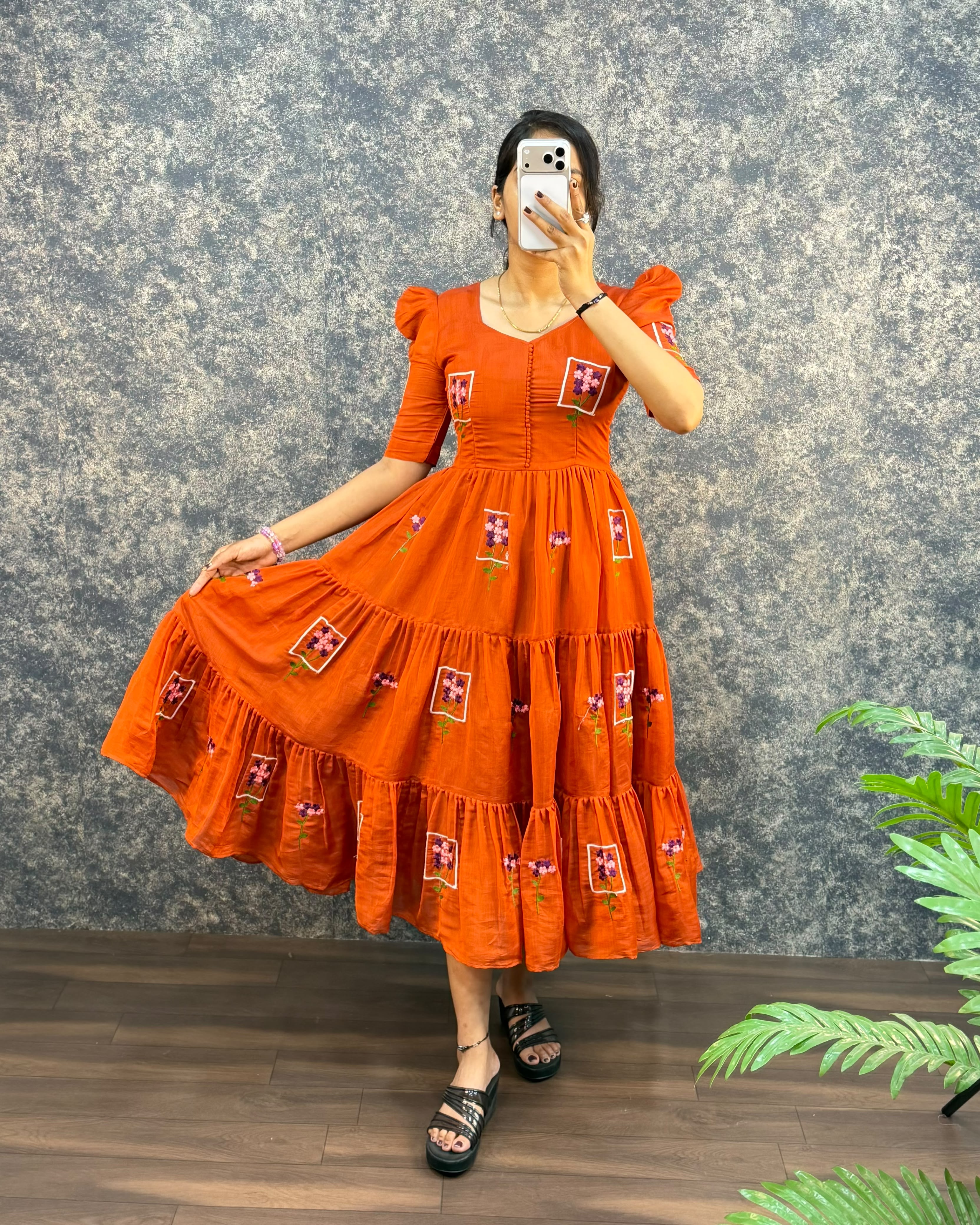 SEONA : mul cotton frocks