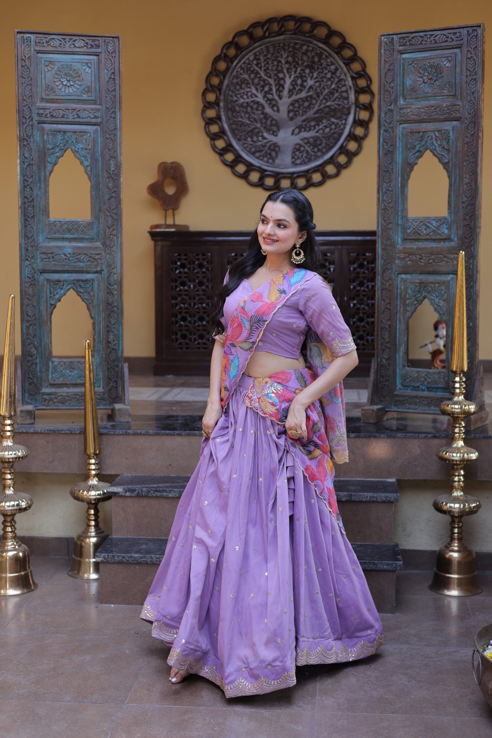 Avanthika: Half Sarees