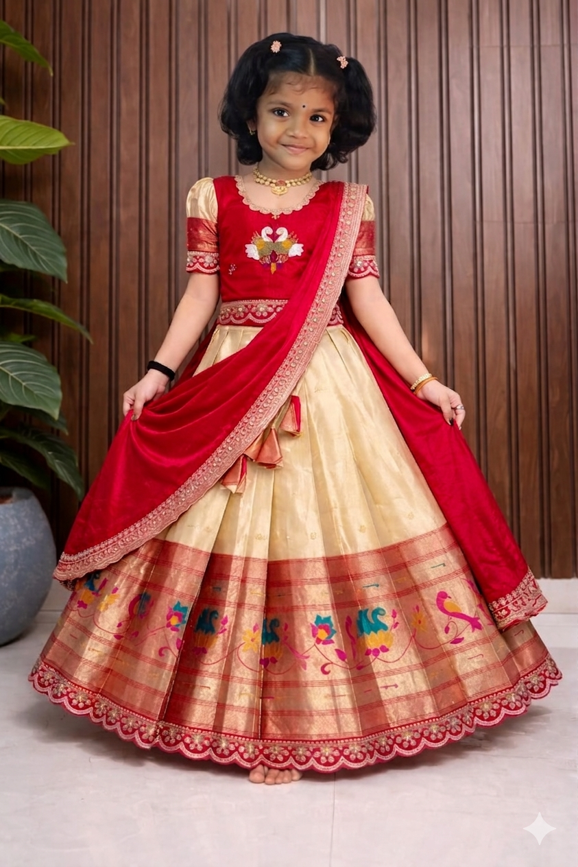 Cute Buttabomma : Kids Lehenga 💕