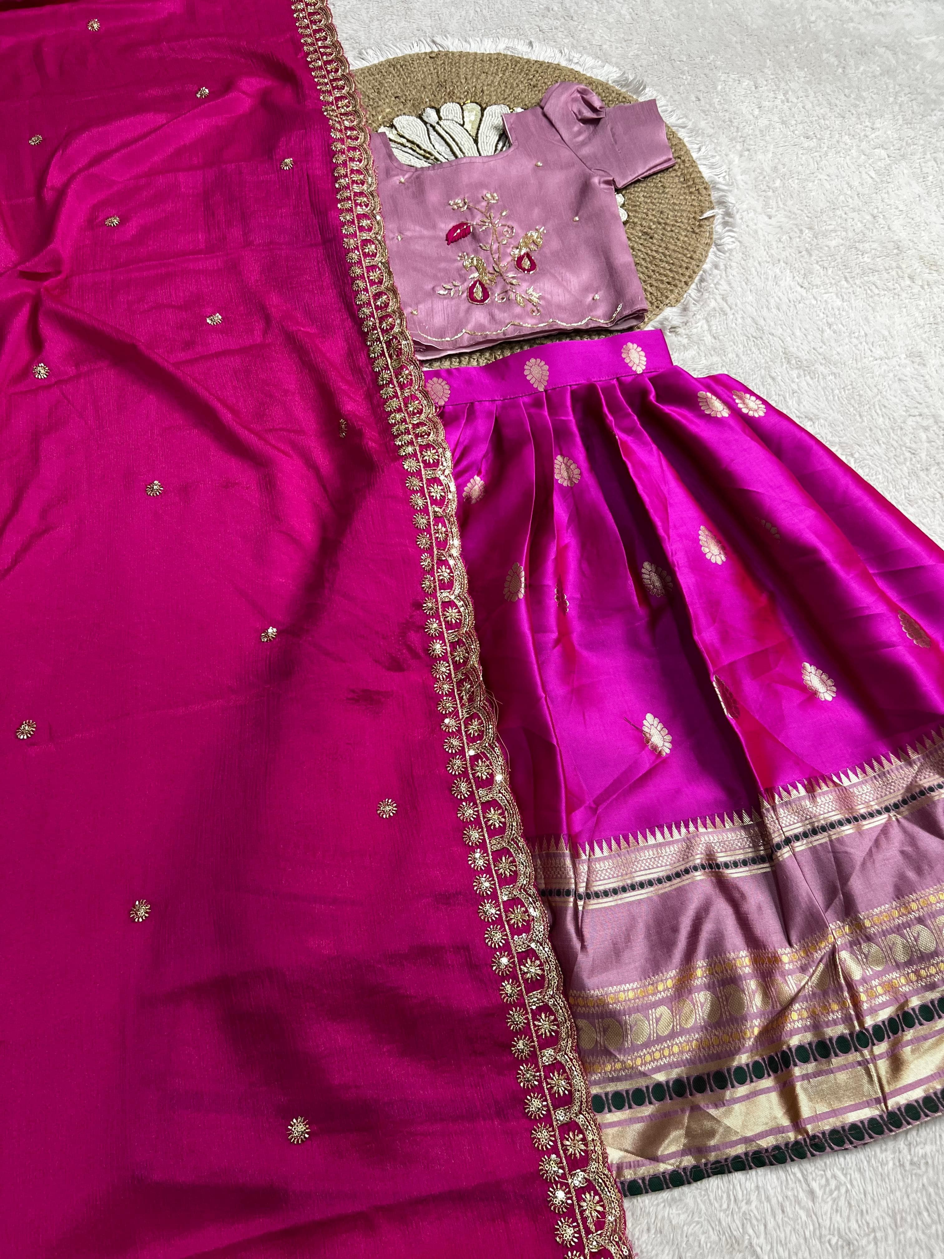 Bujjamma Kids Lehenga 💕