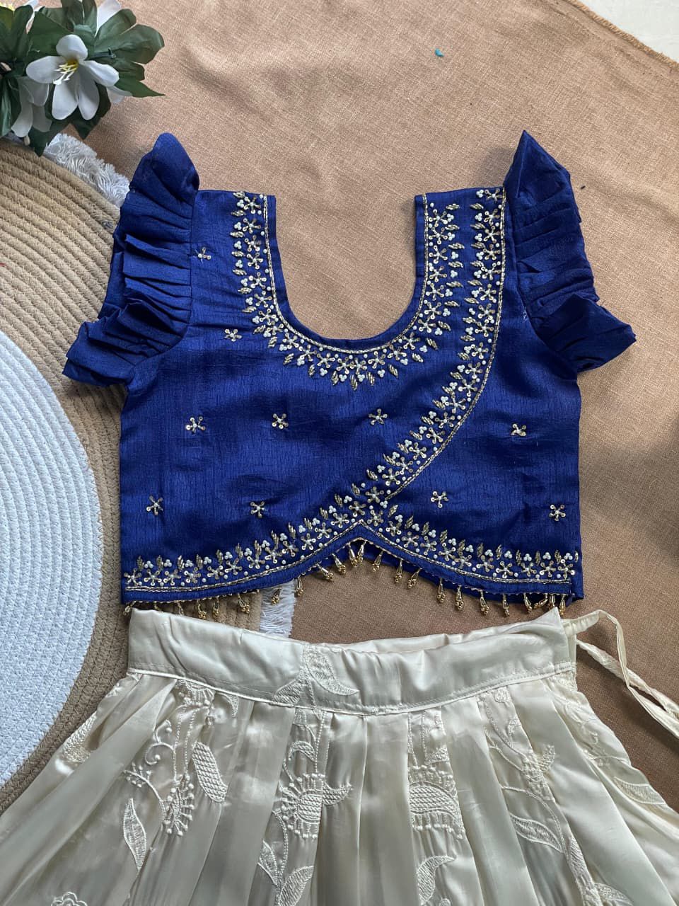 Kundanapu Bomma Kids Lehengas