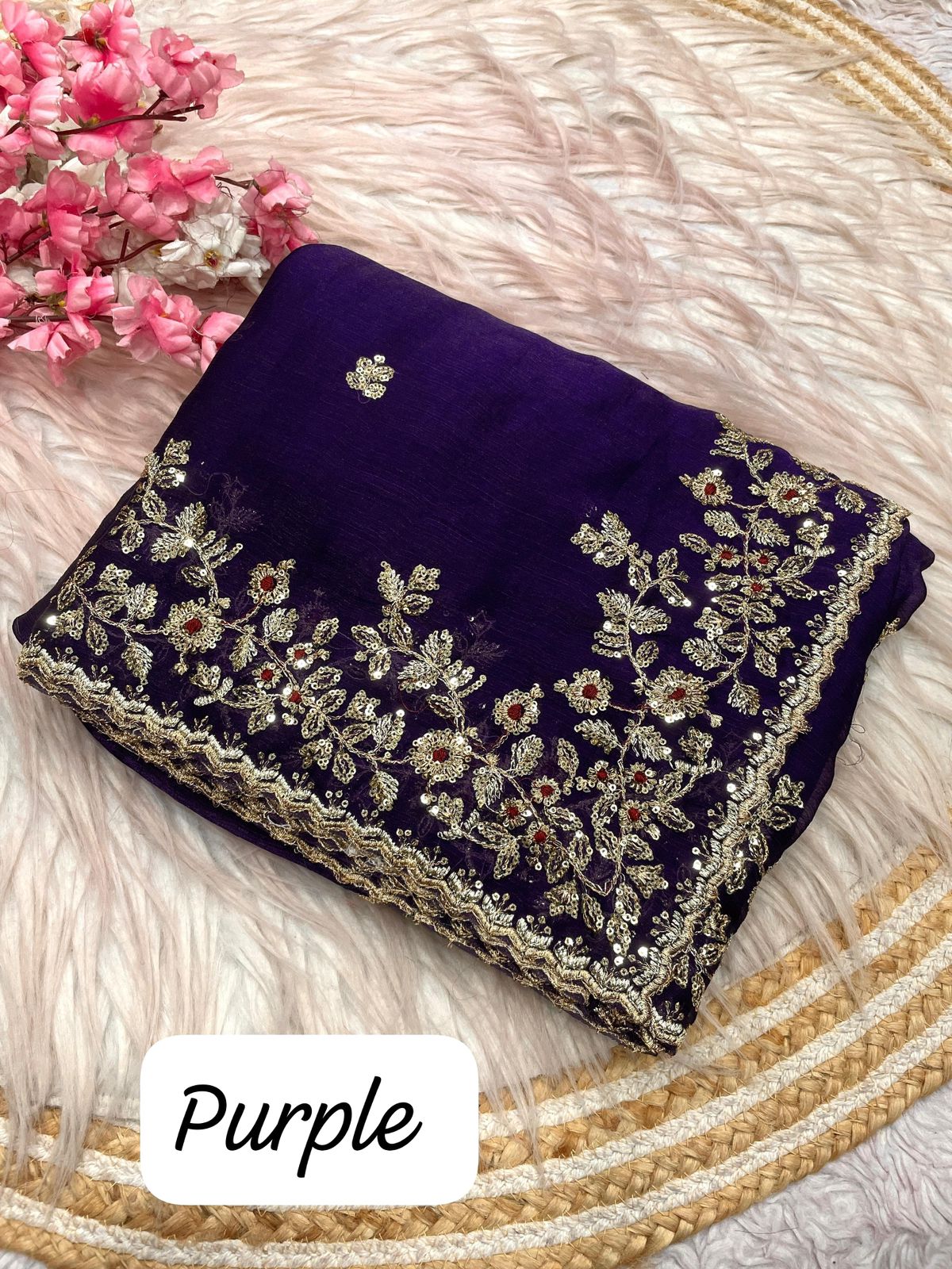 Choclate Beauty sarees