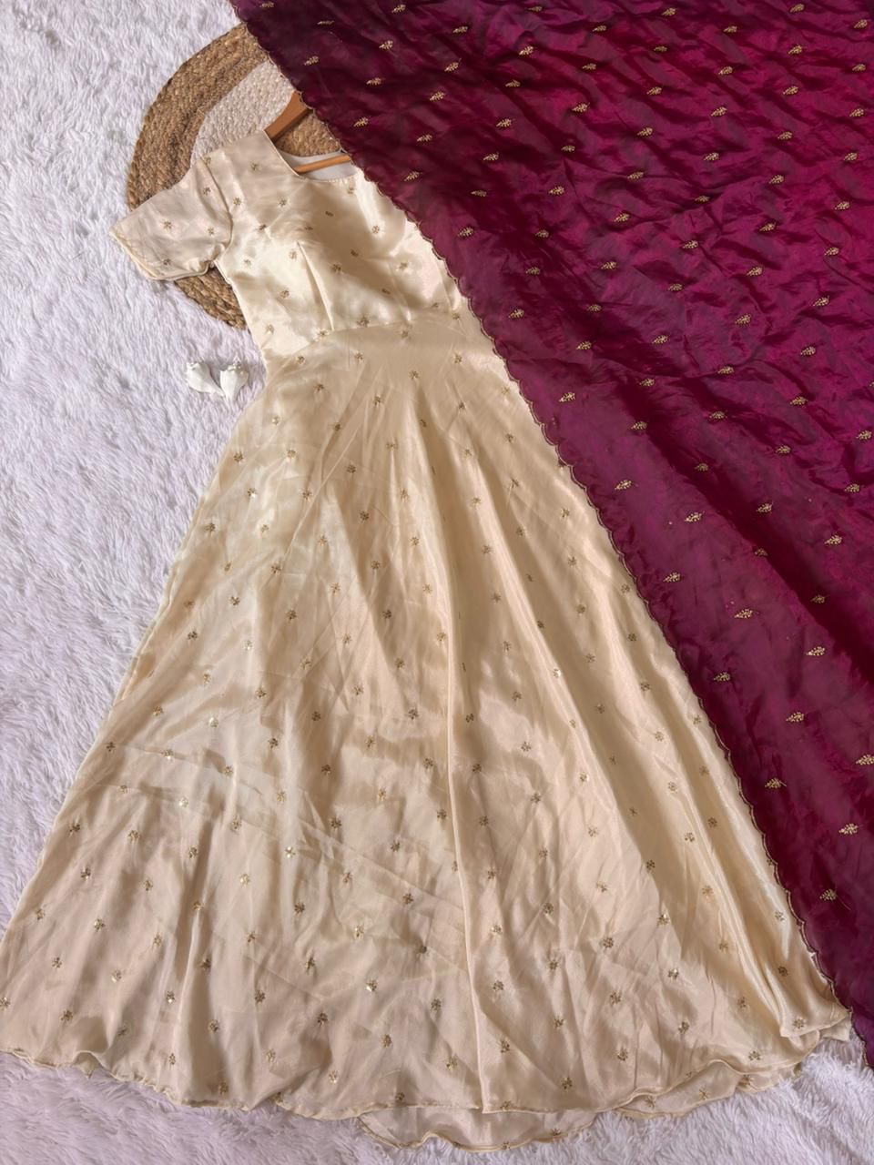 Pretty frock with dupatta