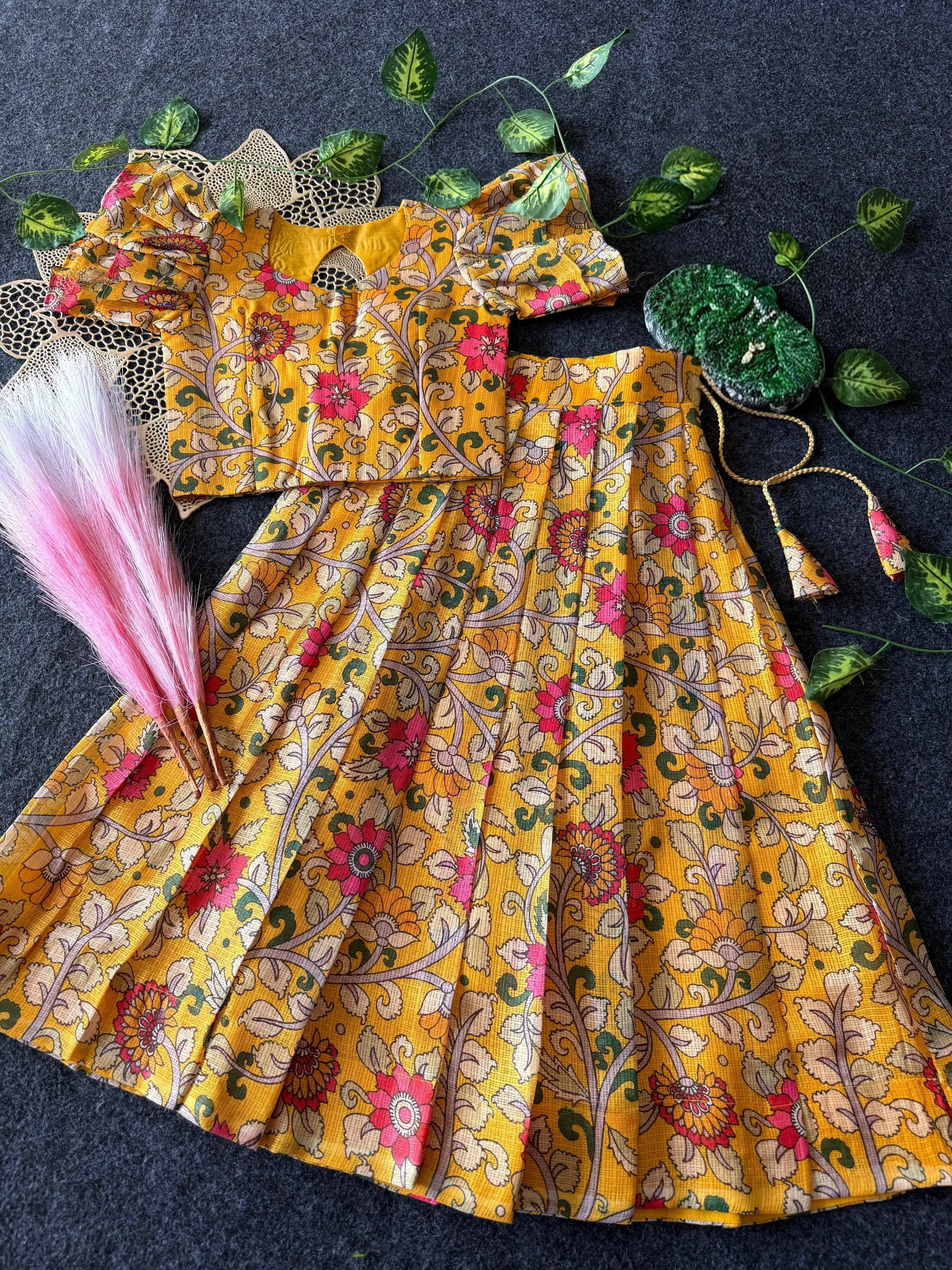 Zunia : dreamy girl wears kota check lehengas 💕