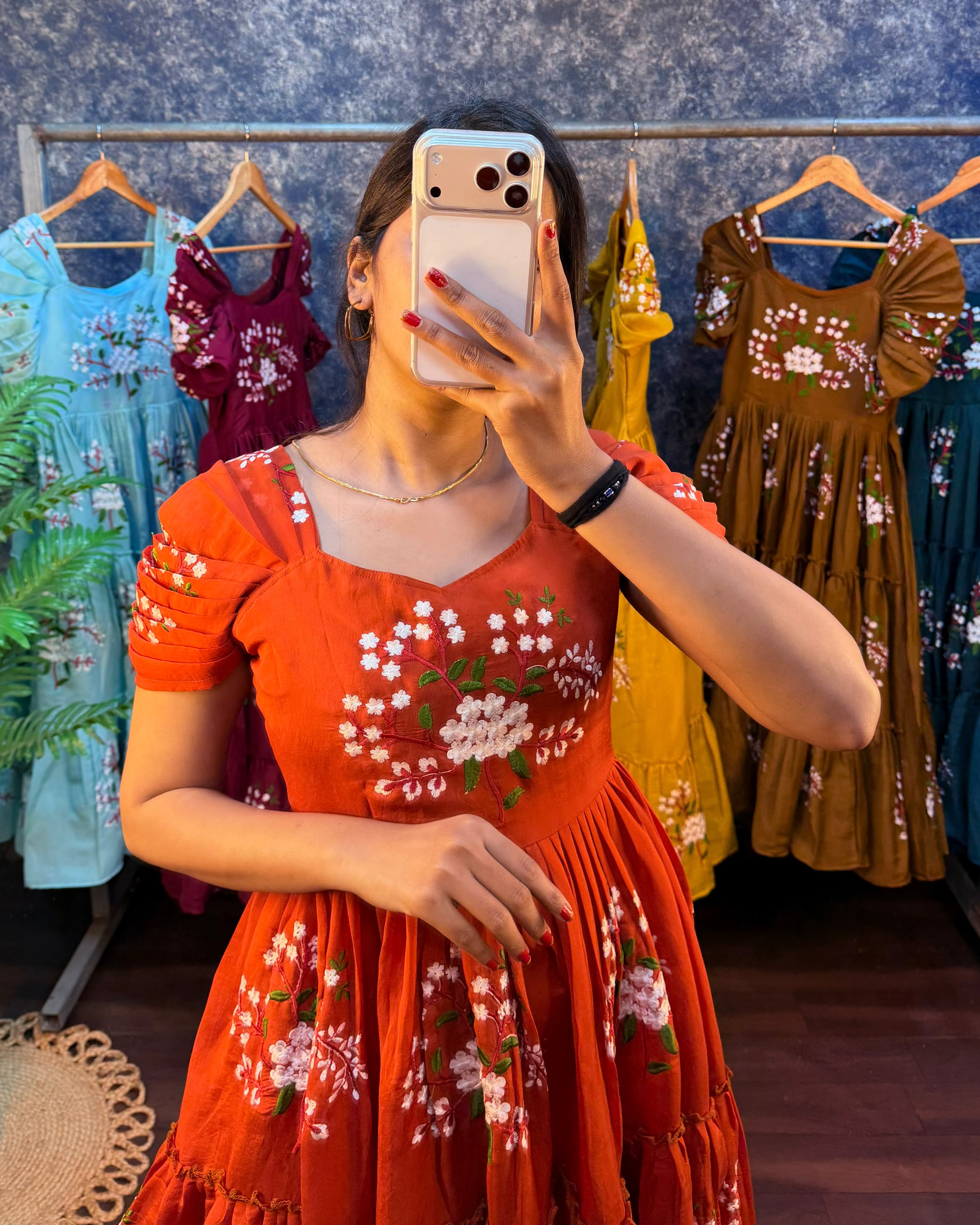 Liya : Pure mul cotton frocks