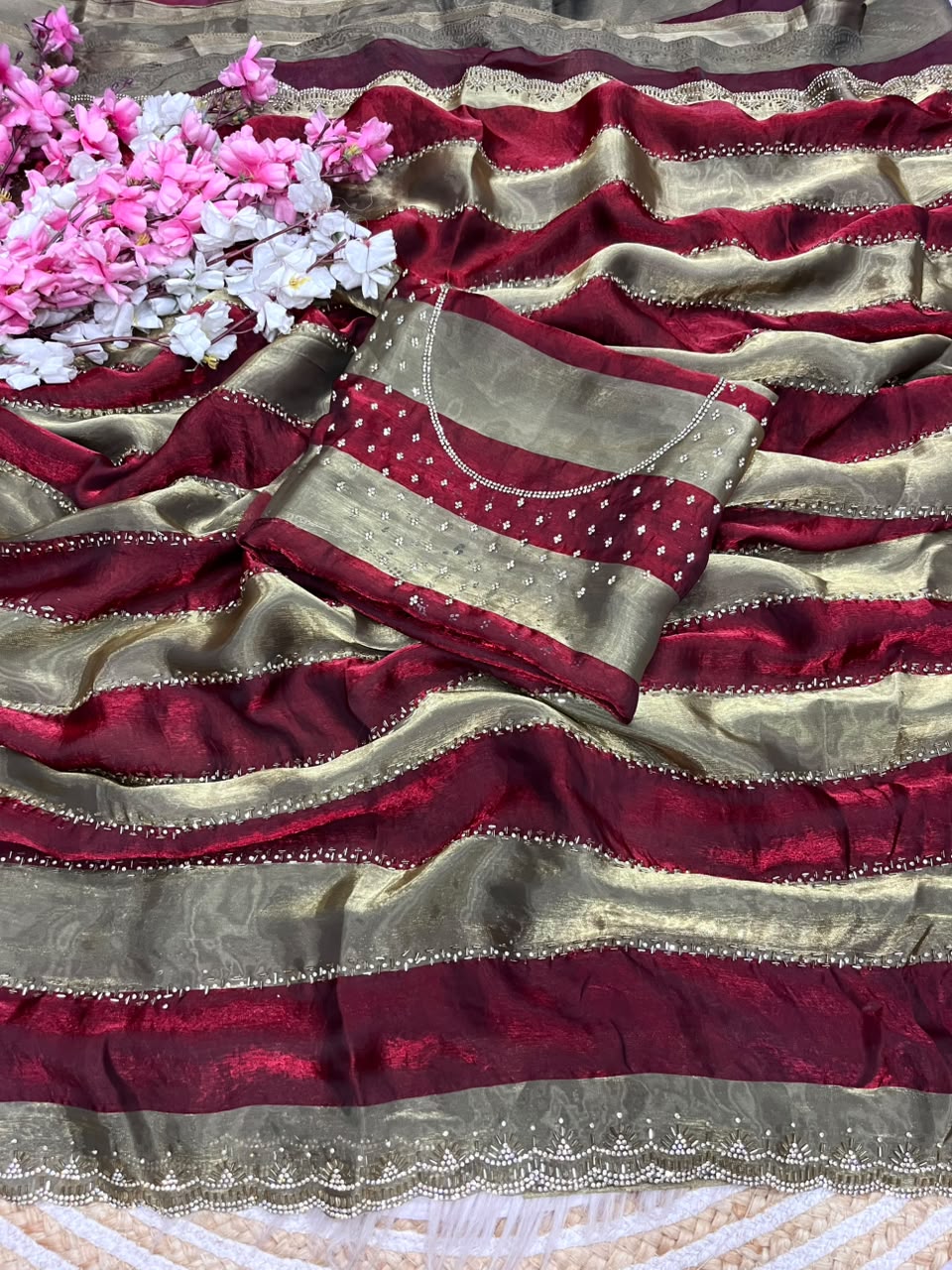Rosy : designer sarees 💕