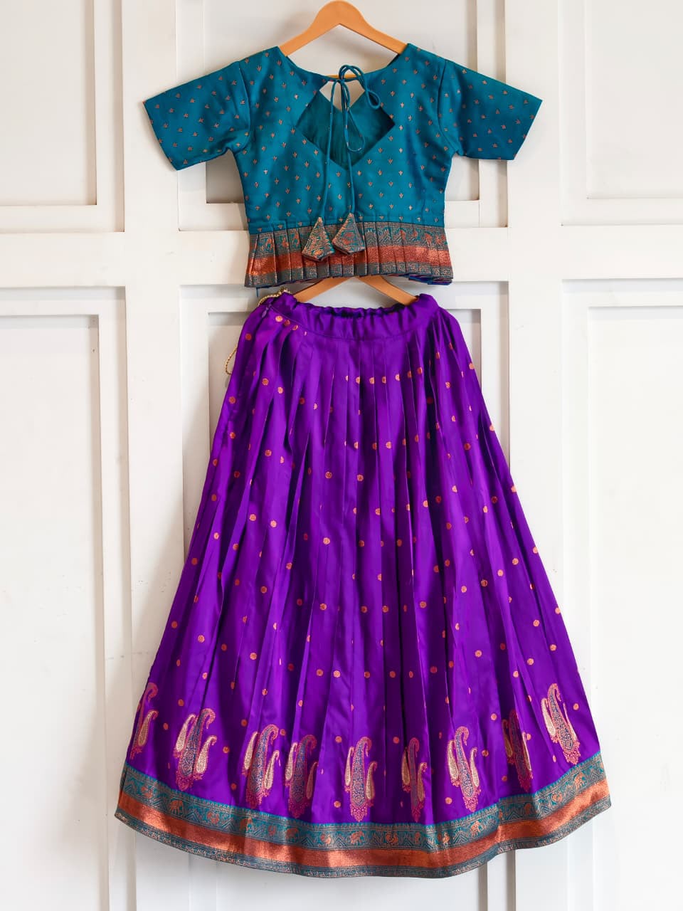 Tulasi : Kids Semi Pattu Lehenga 💕