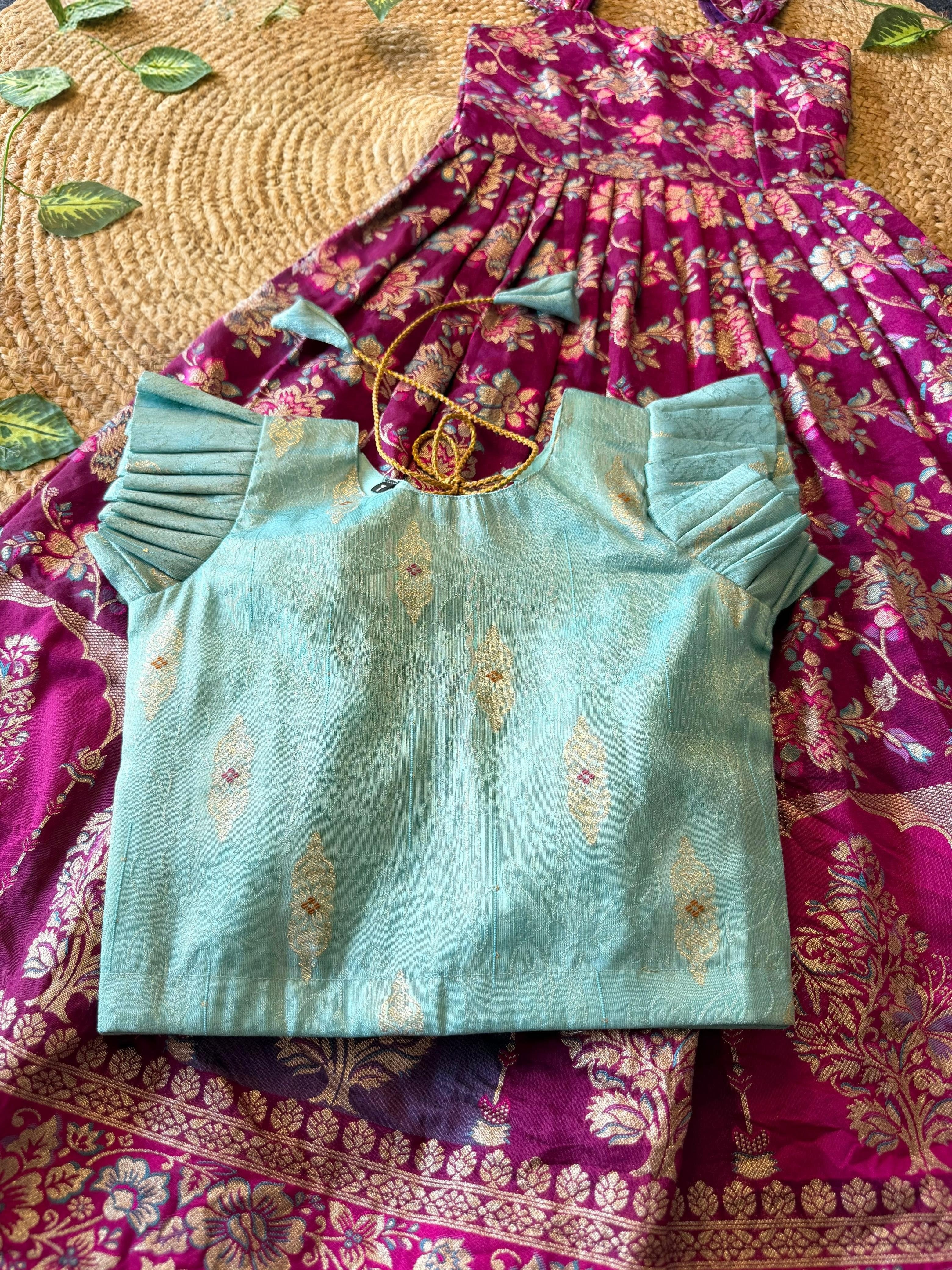 Samya : Kids 2 in one frock