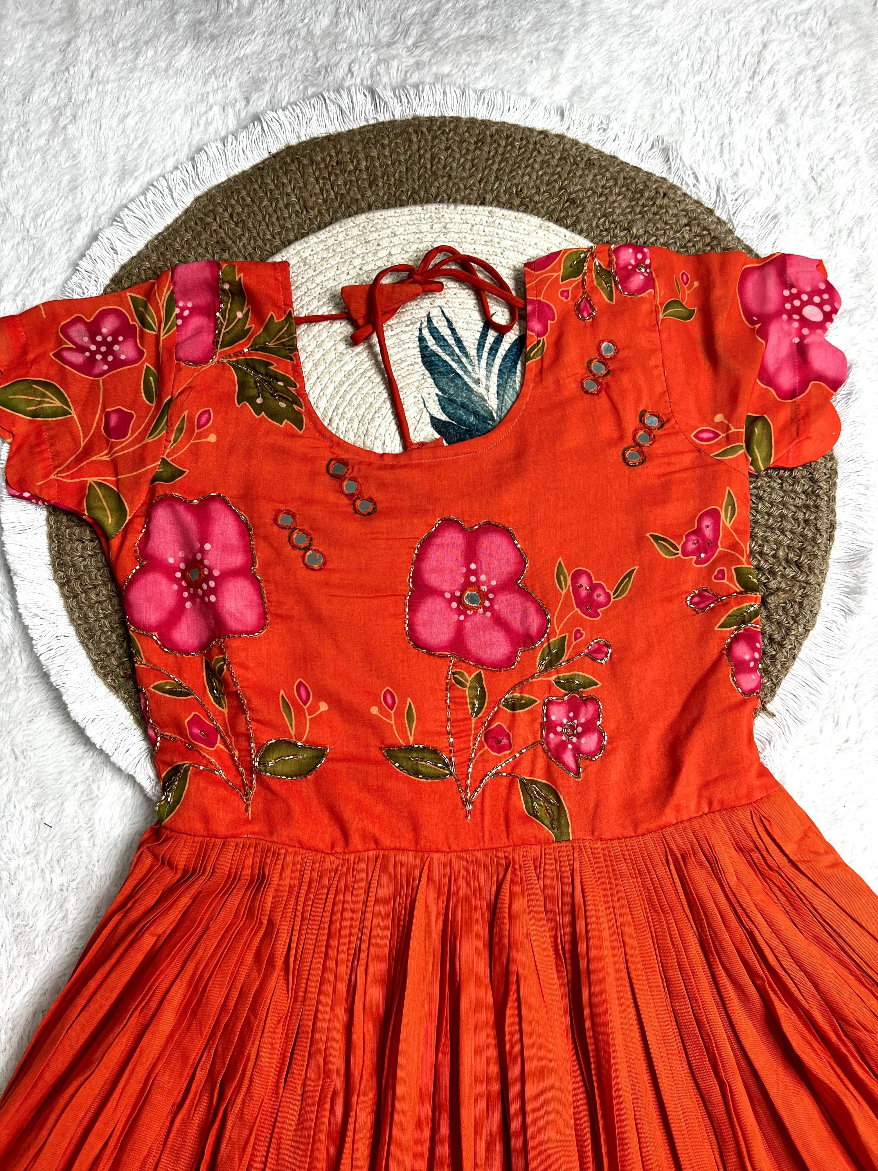 Zunia floral Frocks 💕