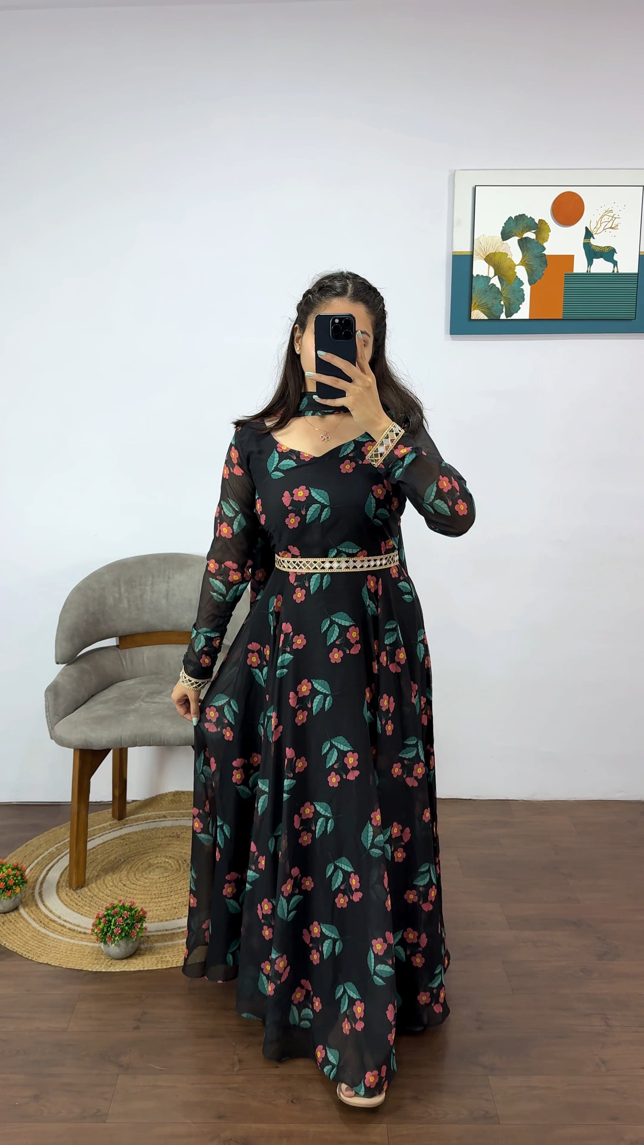 Sofy : Saree gown Frocks