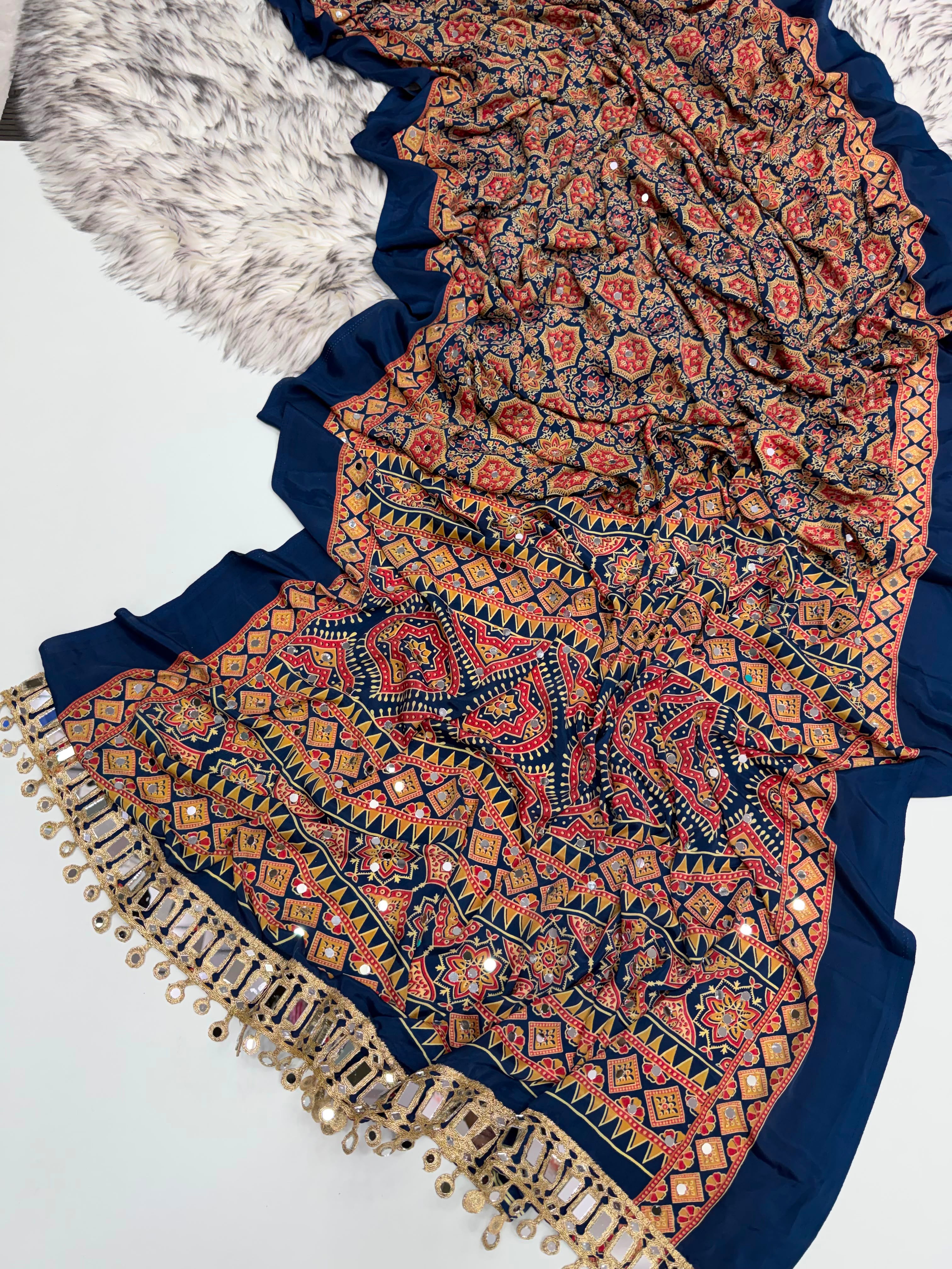 Anshu 5 ❤️ Ajrak Sarees