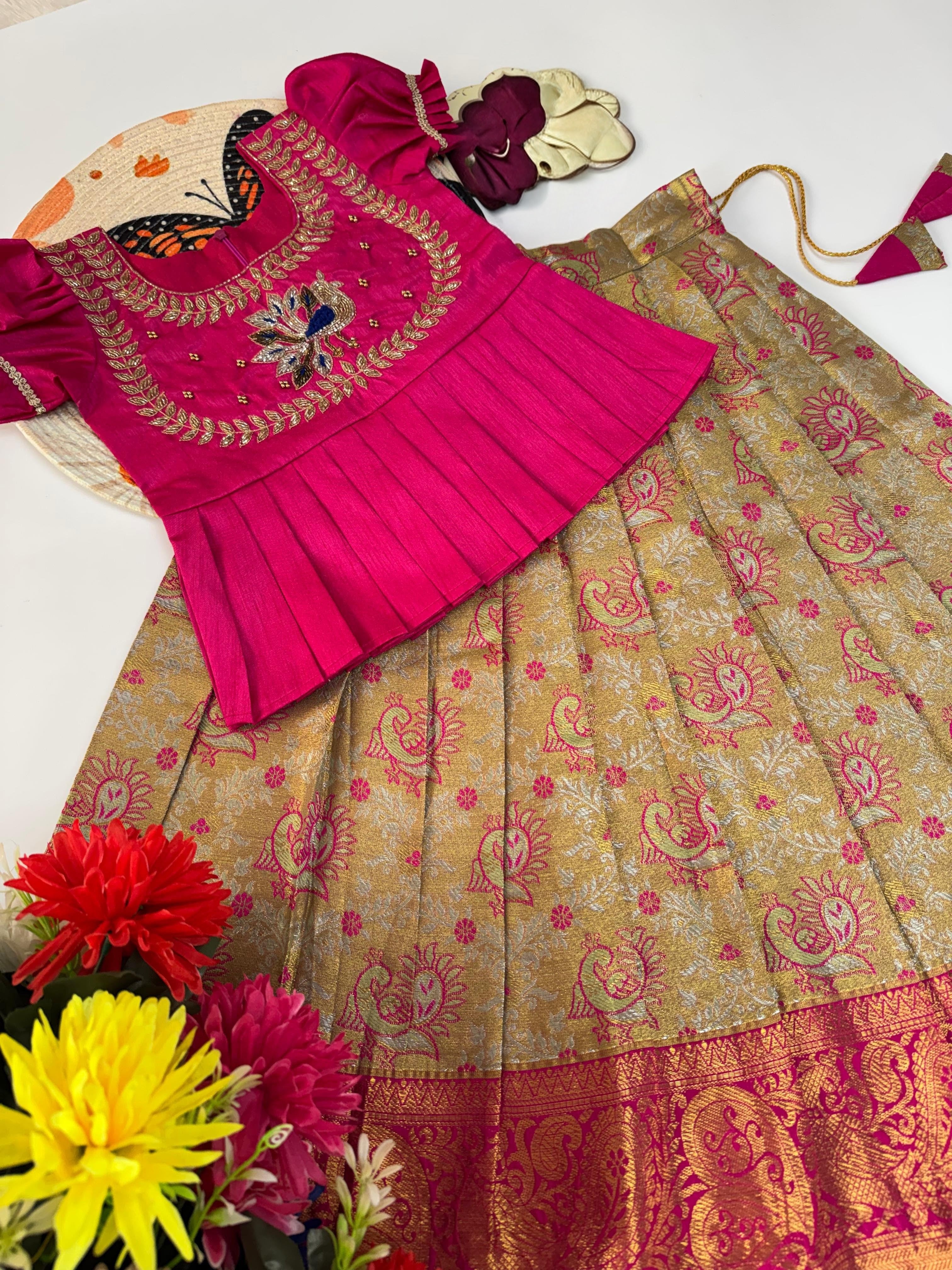 Parinaya: Kids lehengas