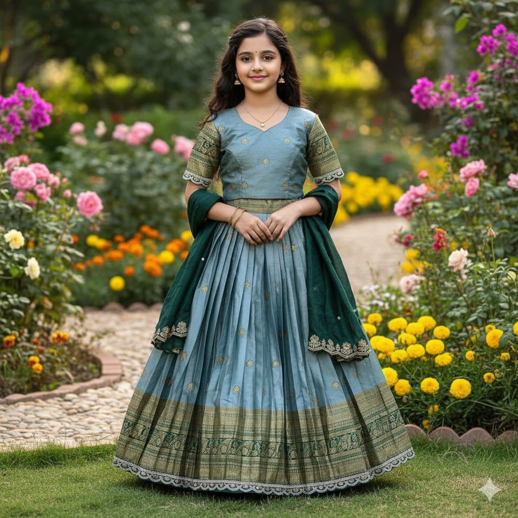 Kids Traditional Lehenga