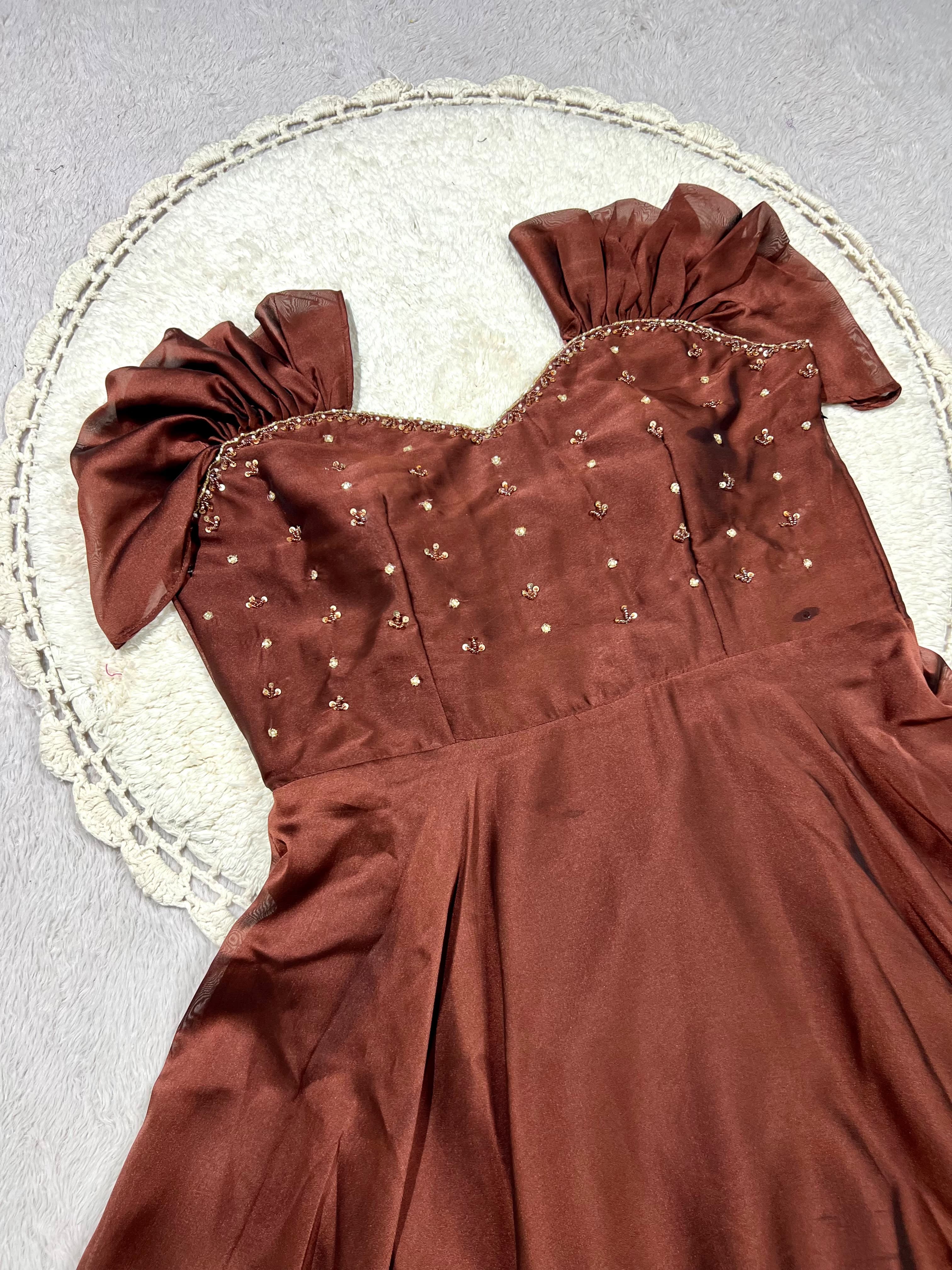 Lianna : Designer Rangoli frocks