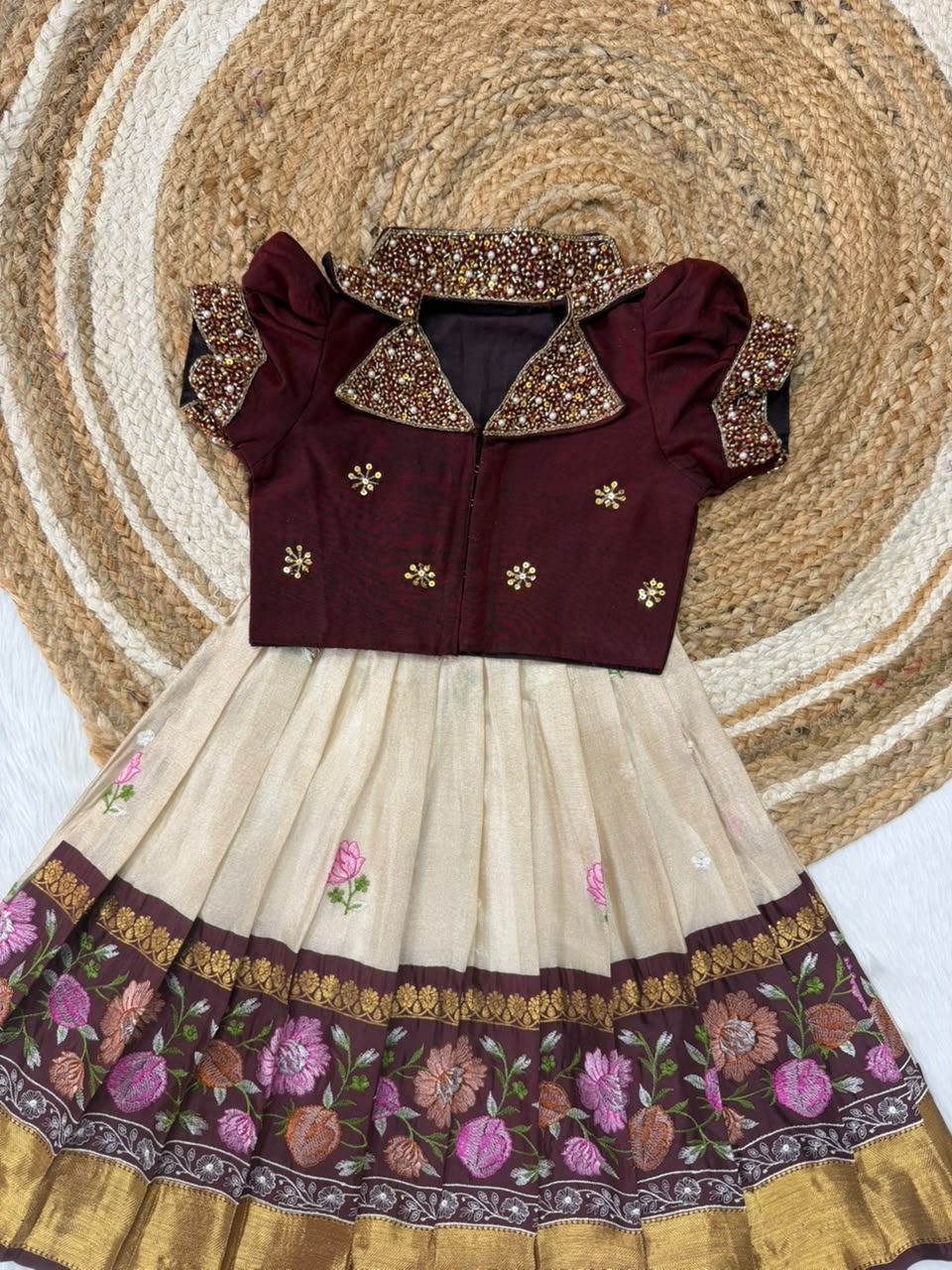 Kyra : Customised Lehenga for kids